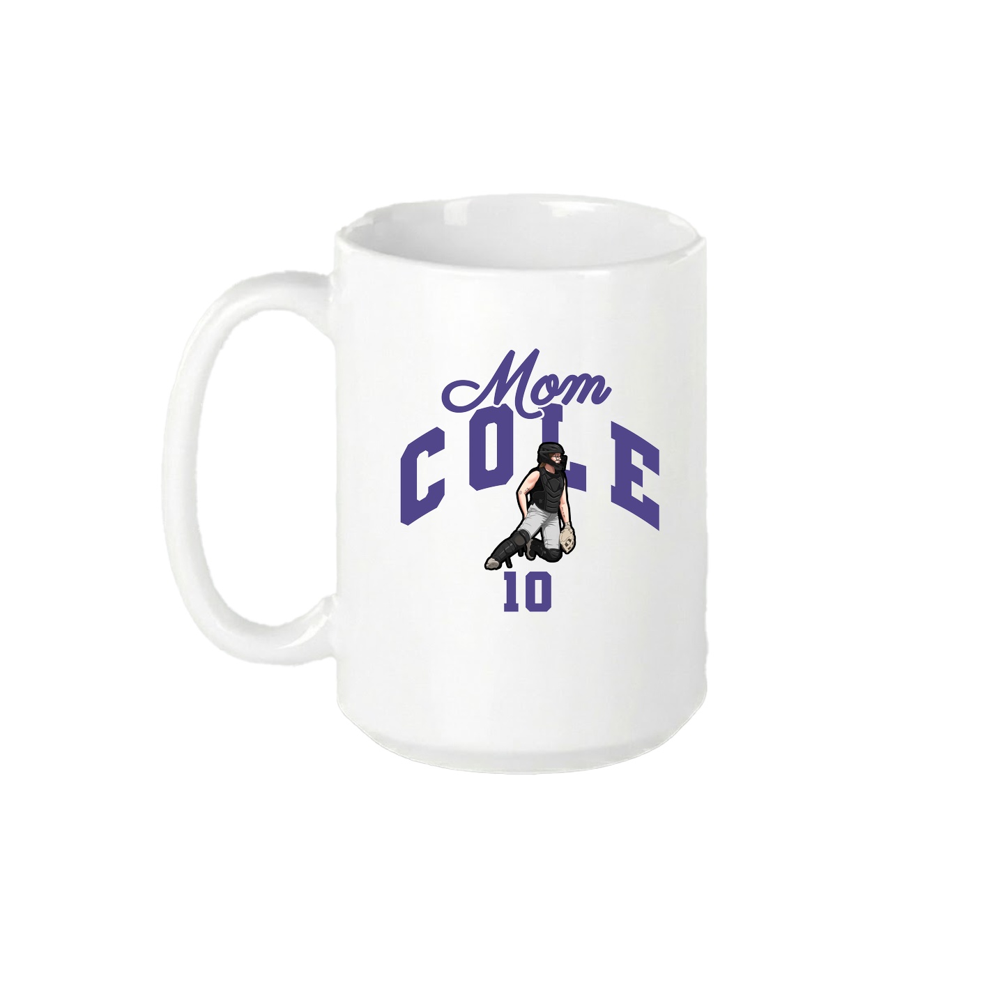 15oz Coffee Mug — Mothers Day Arch in White