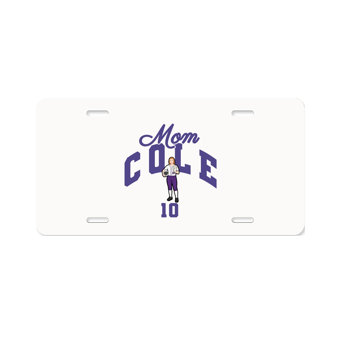 License Plate — Mothers Day Arch in Classic