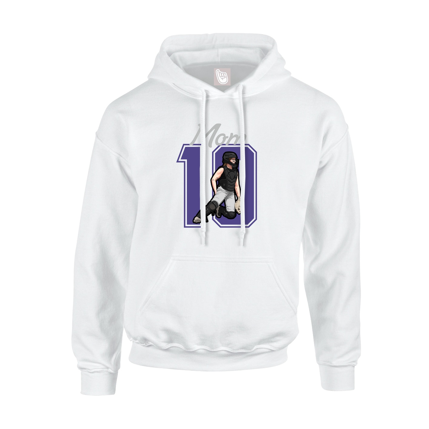 Youth Hoodie — Mothers Day Shirsey in White