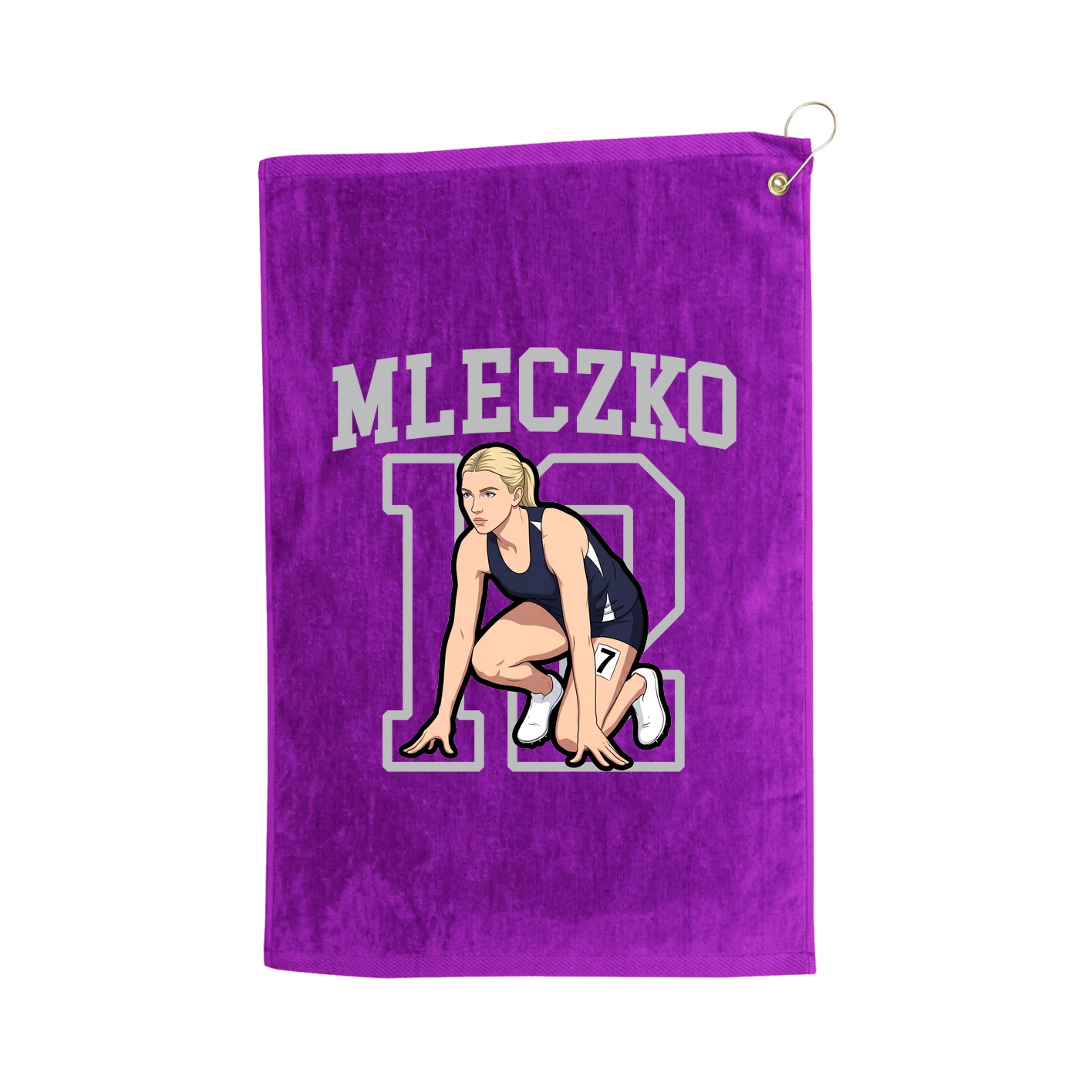 Golf Towel — Shirsey in Purple