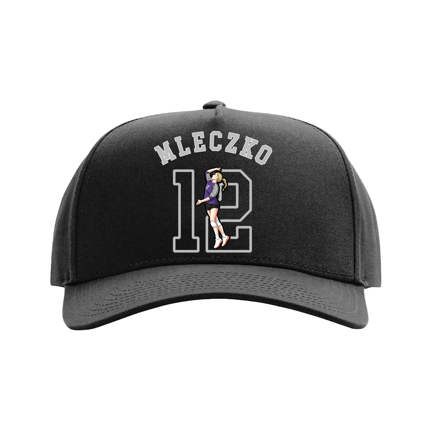 Full Fabric Five-Panel Champ Cap
