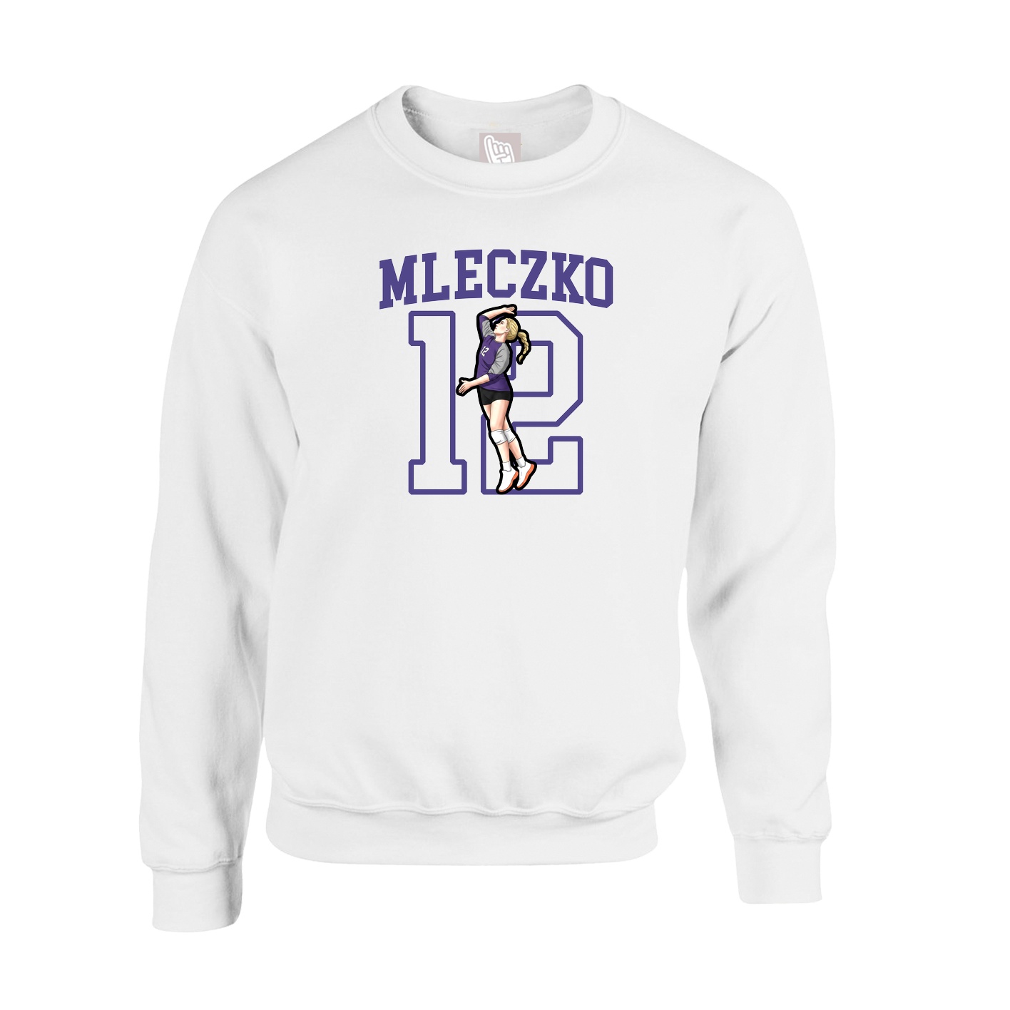 Fleece Crew — Shirsey in White