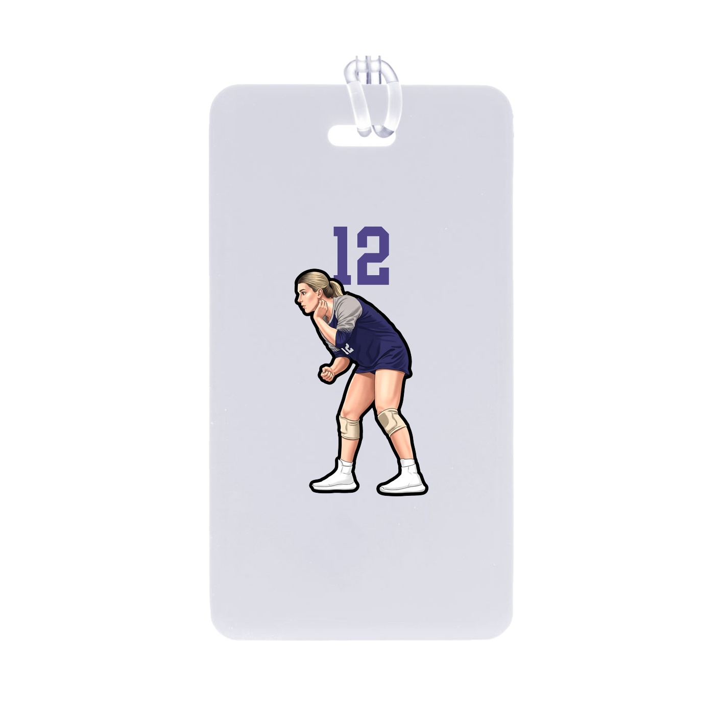 Bag Tag — Number Top in Classic
