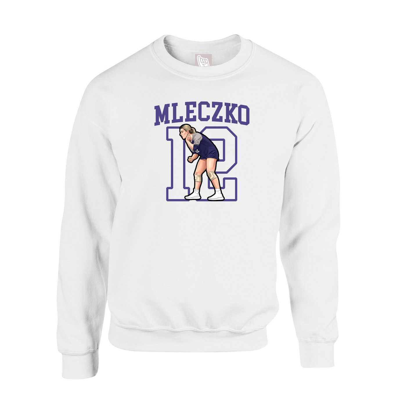 Fleece Crew — Shirsey in White