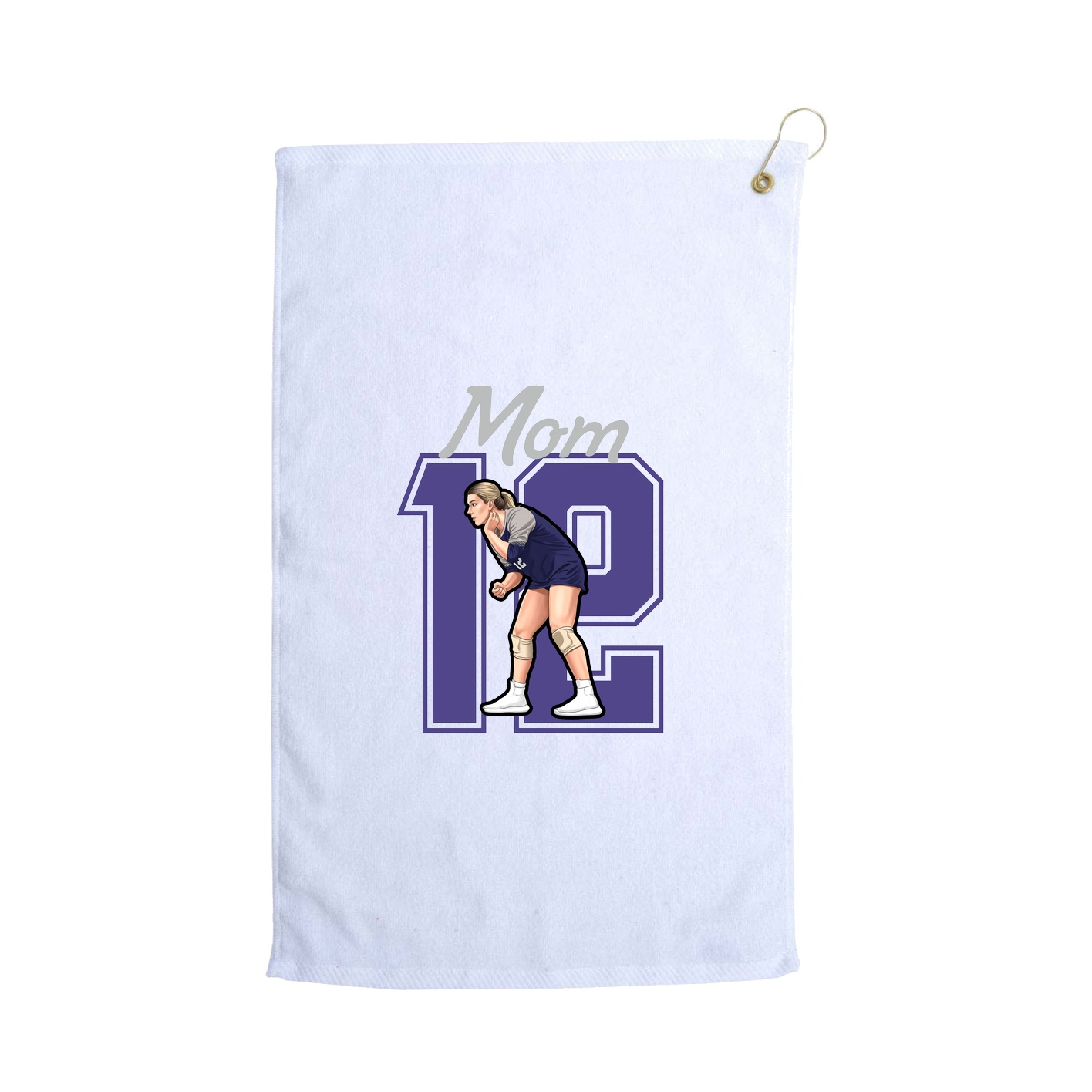Golf Towel — Mothers Day Shirsey in White