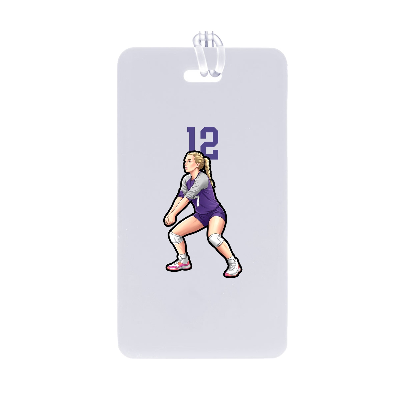 Bag Tag — Number Top in Classic