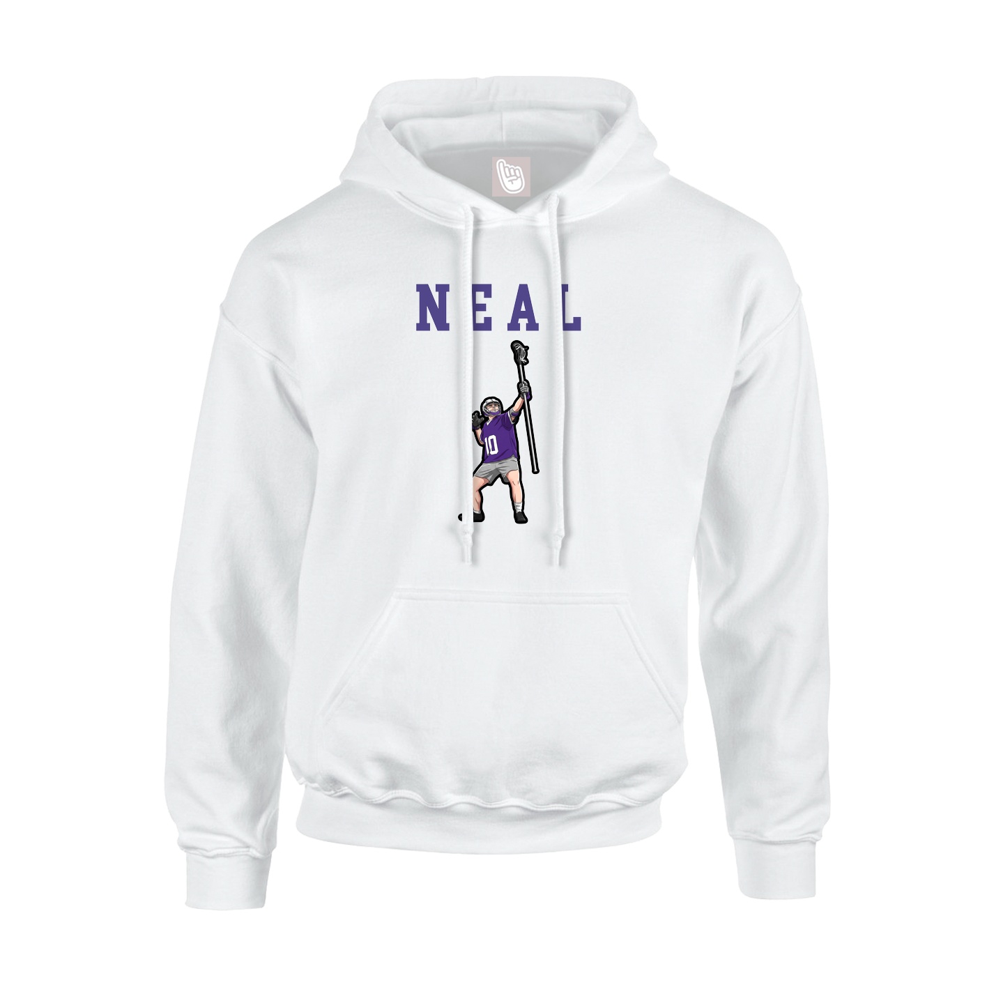 Hoodie — Shirsey in White