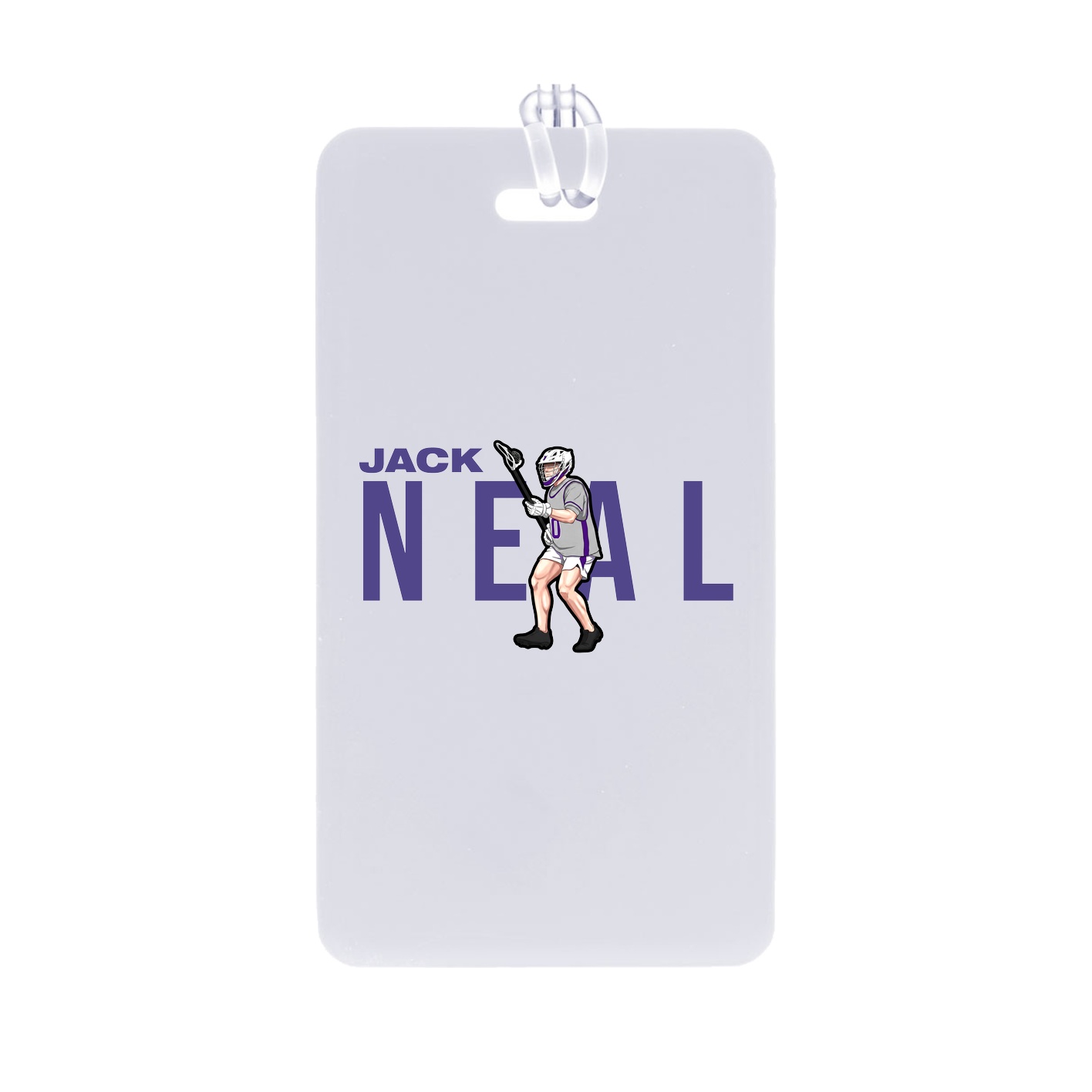 Bag Tag — Player Name in Classic