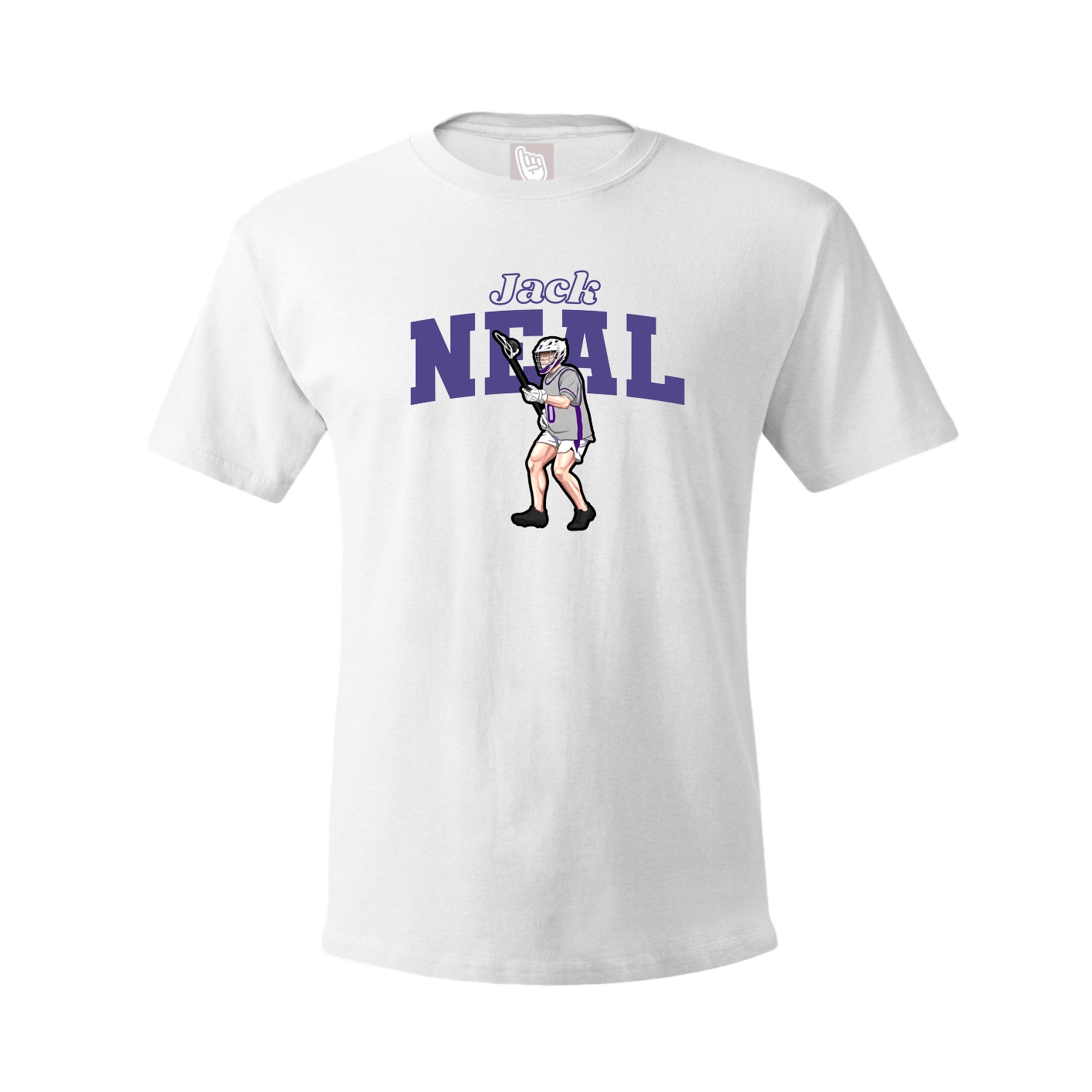 Tee — Name Arch in White