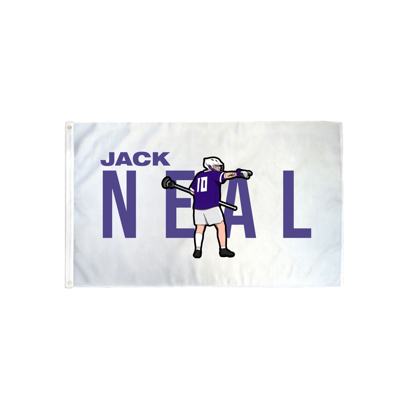3x5 Flag — Player Name in Classic