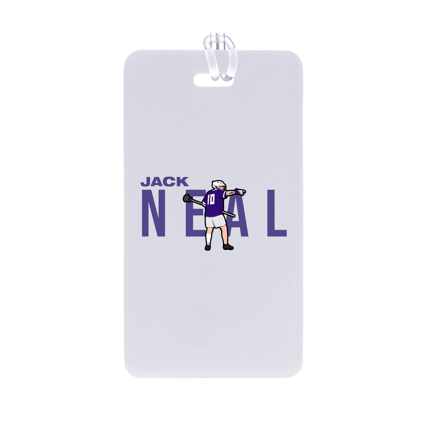Bag Tag — Player Name in Classic