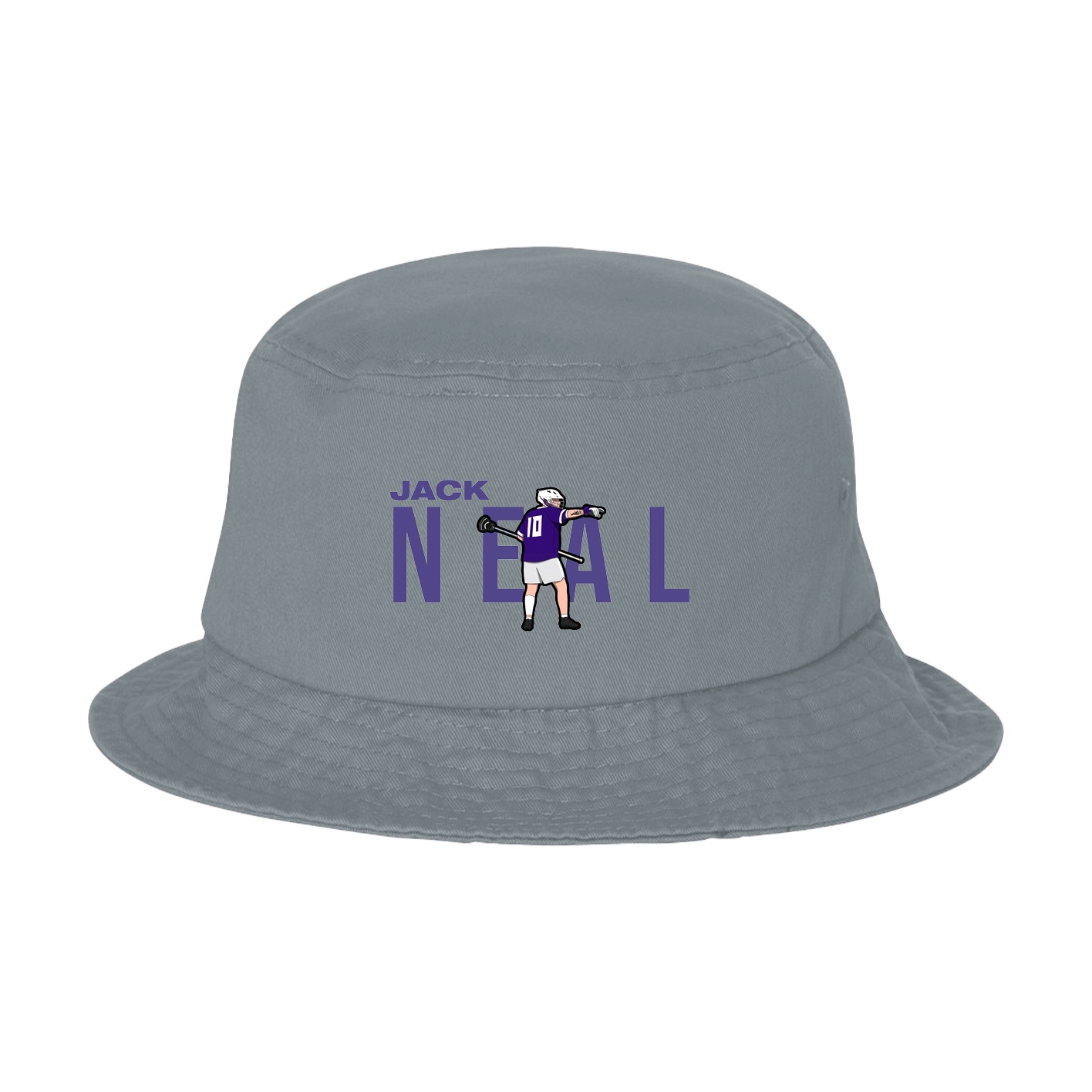 Bucket Cap — Player Name in Grey