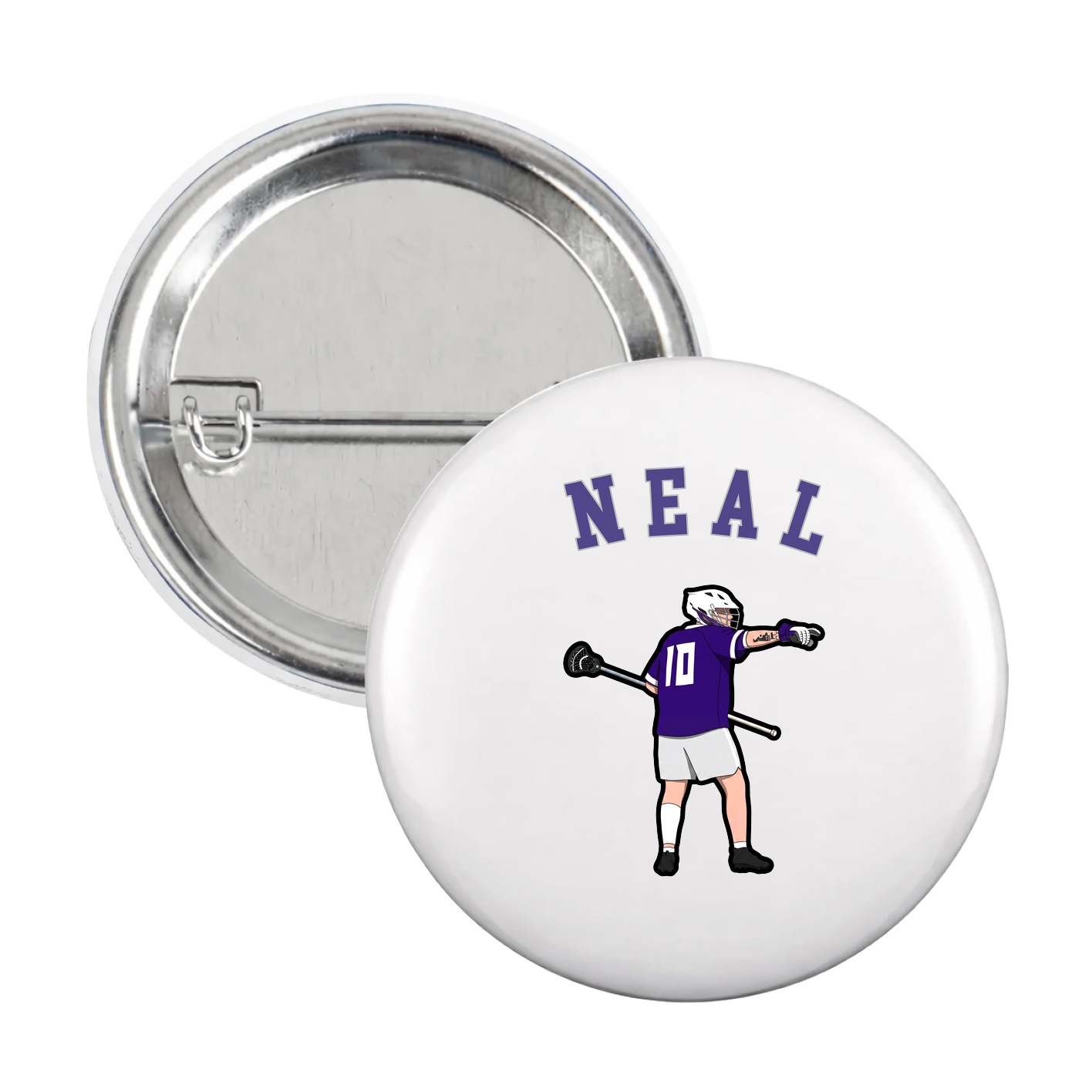 Game Day Button — Shirsey Arch in White