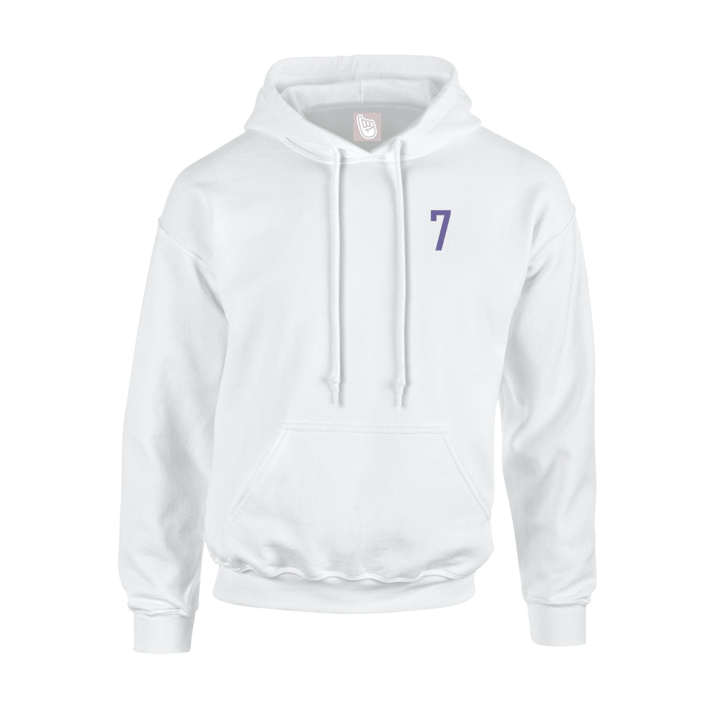 Youth Hoodie — Front Shirsy in White