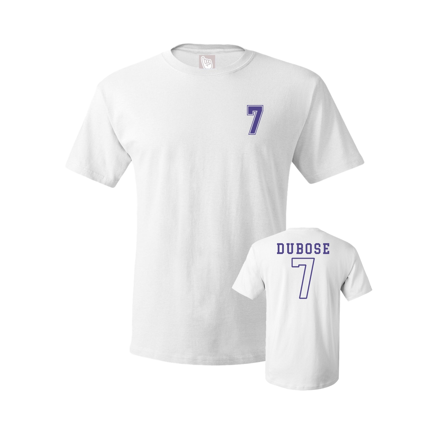 Tee — Chest Back in White