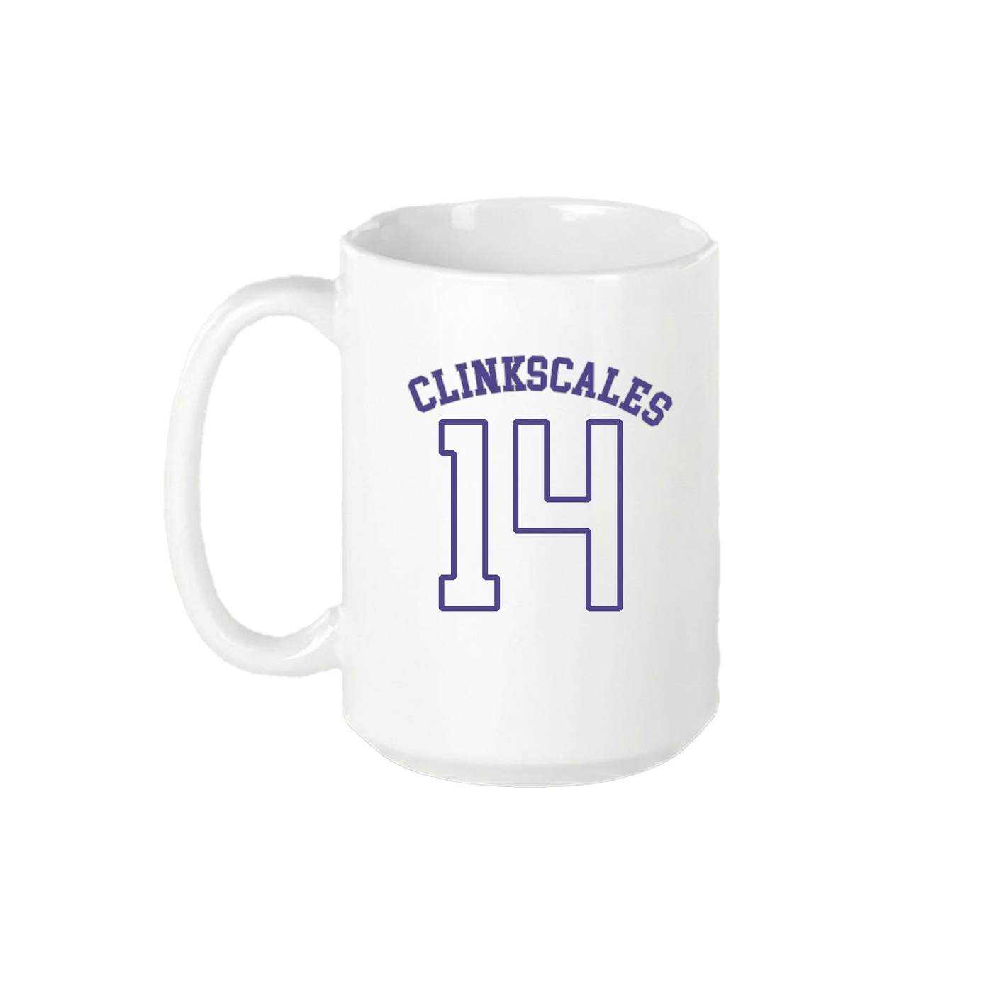 15oz Coffee Mug — Shirsey Arch in White