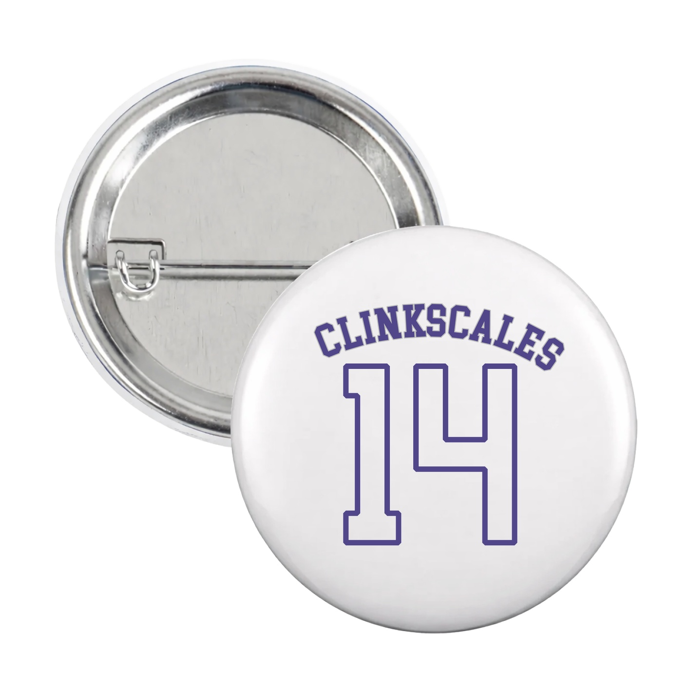 Game Day Button — Shirsey Arch in White