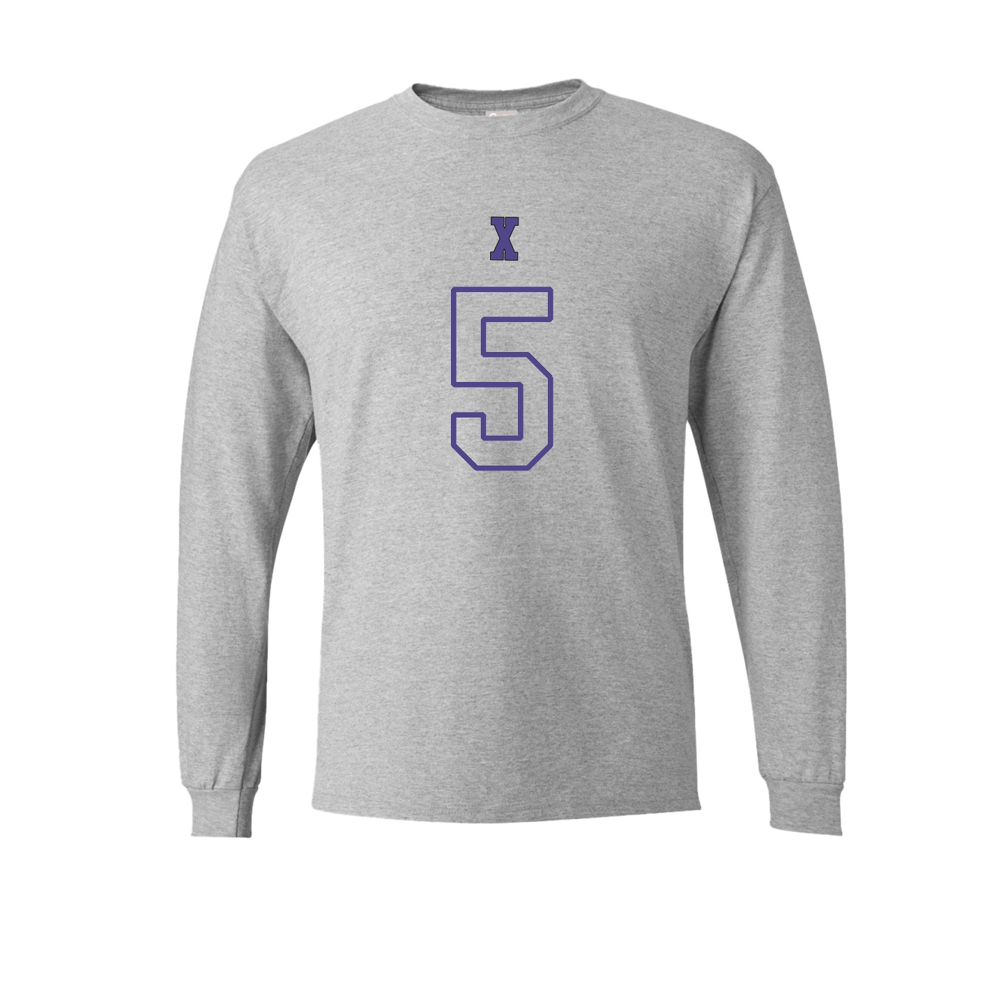 Long Sleeve Tee — Shirsey Arch in Grey