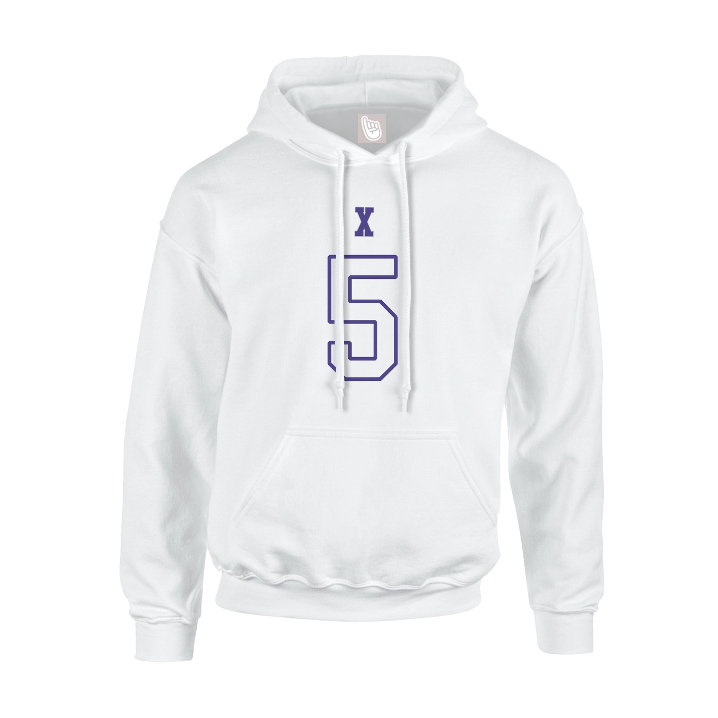 Hoodie — Shirsey Arch in White