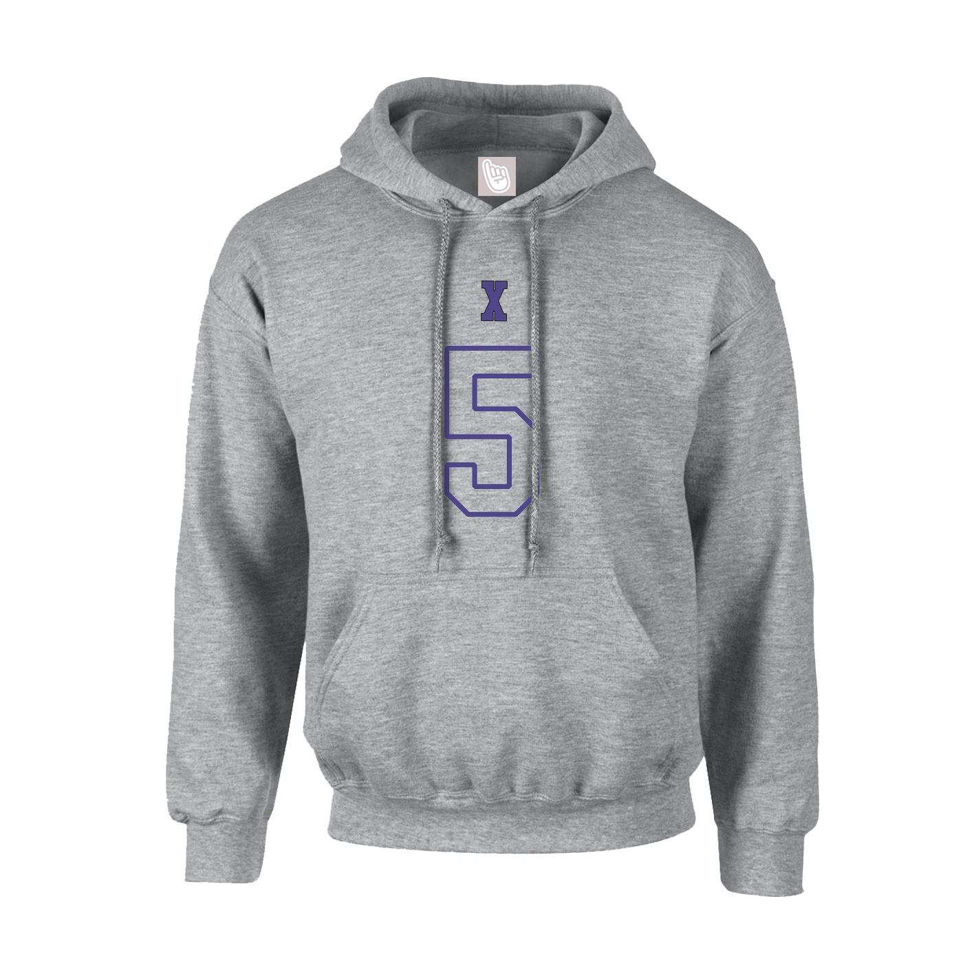 Youth Hoodie — Shirsey Arch in Grey