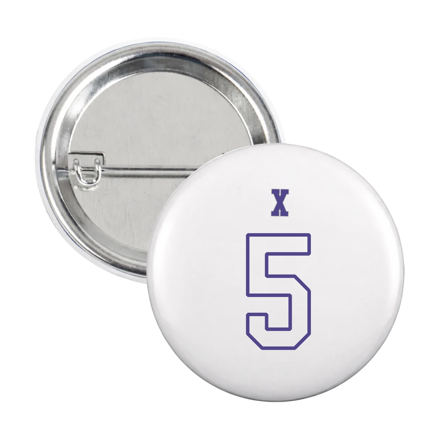Game Day Button — Shirsey Arch in White