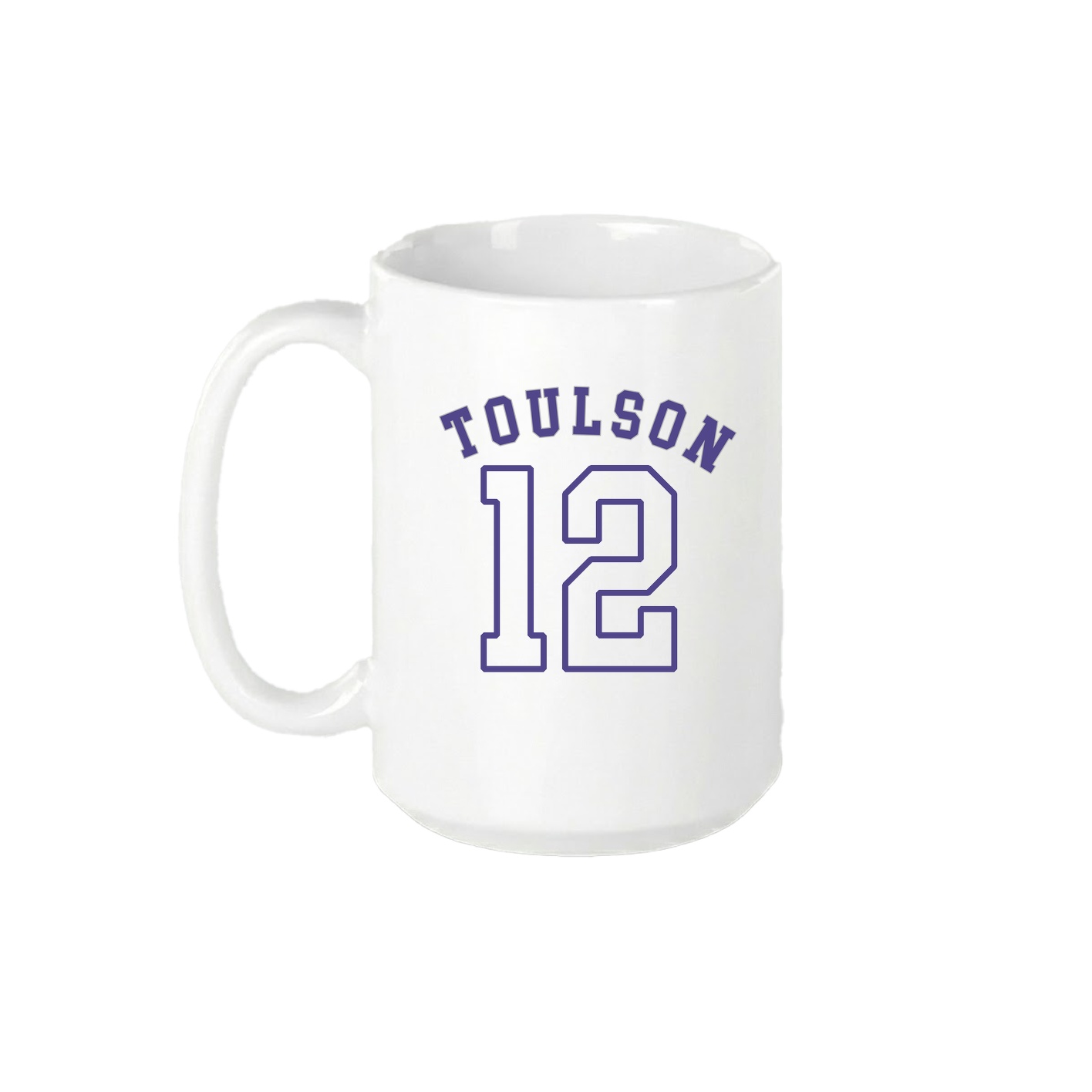 15oz Coffee Mug — Shirsey Arch in White