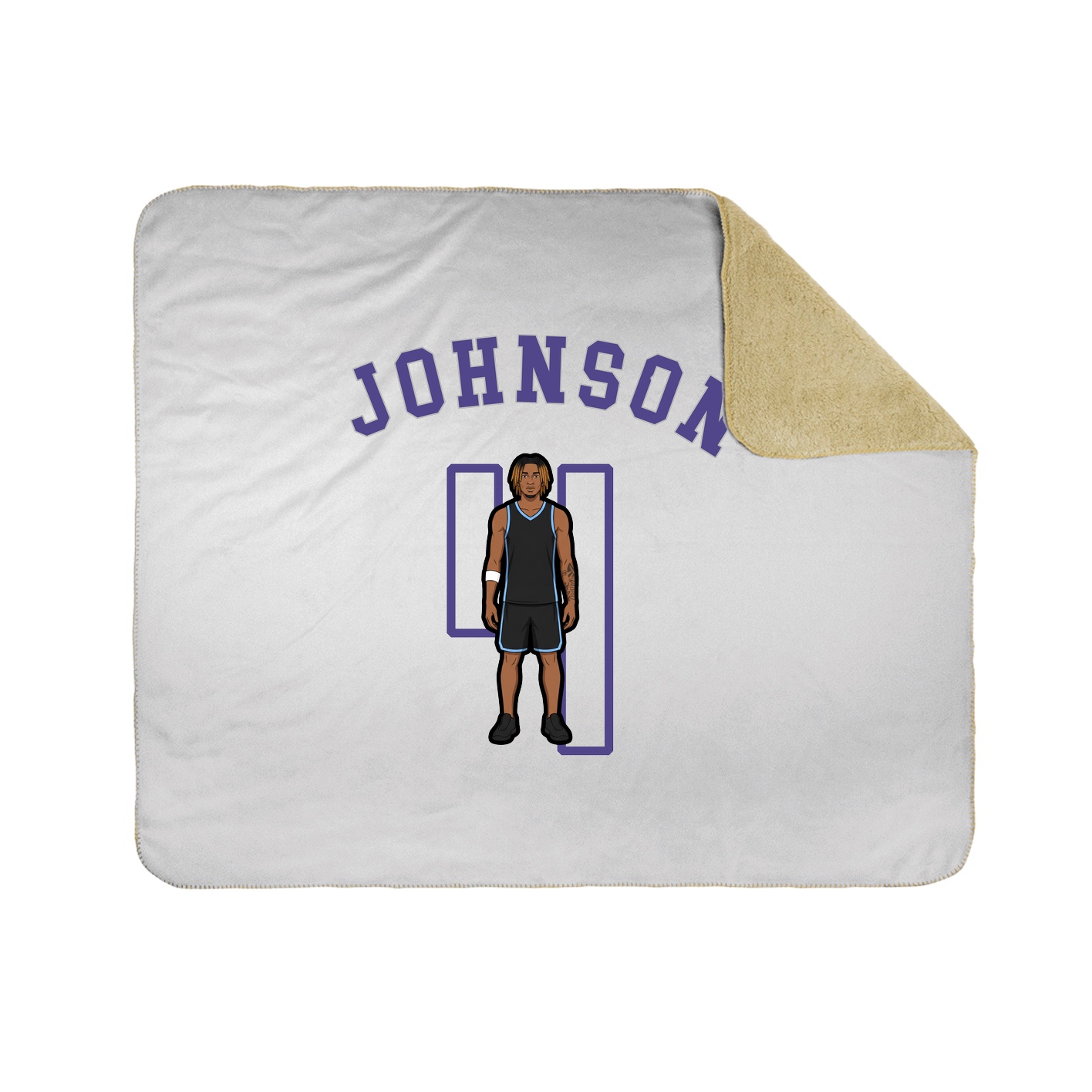 Throw Blanket — Shirsey Arch in White