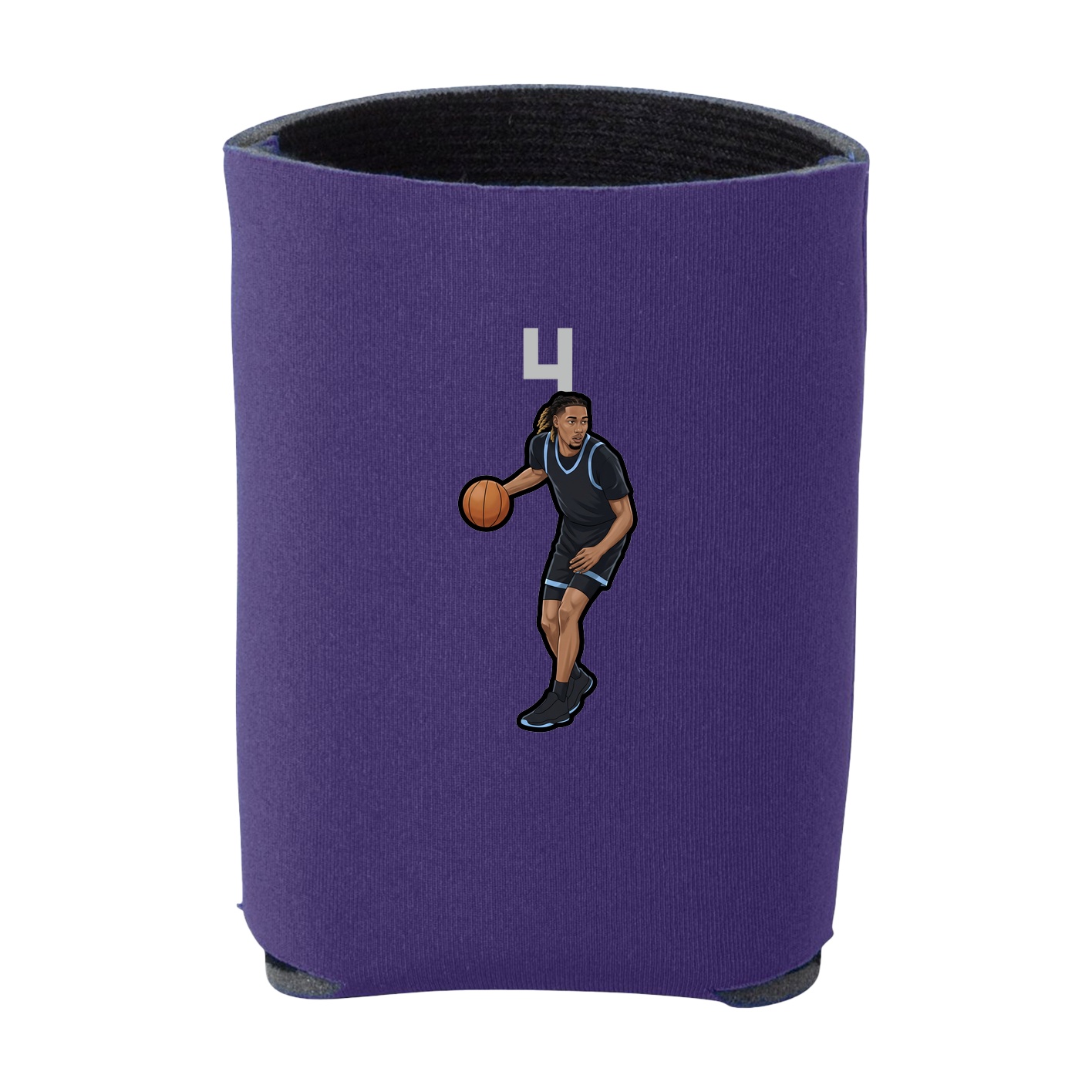 Can Holder — Number Top in Purple