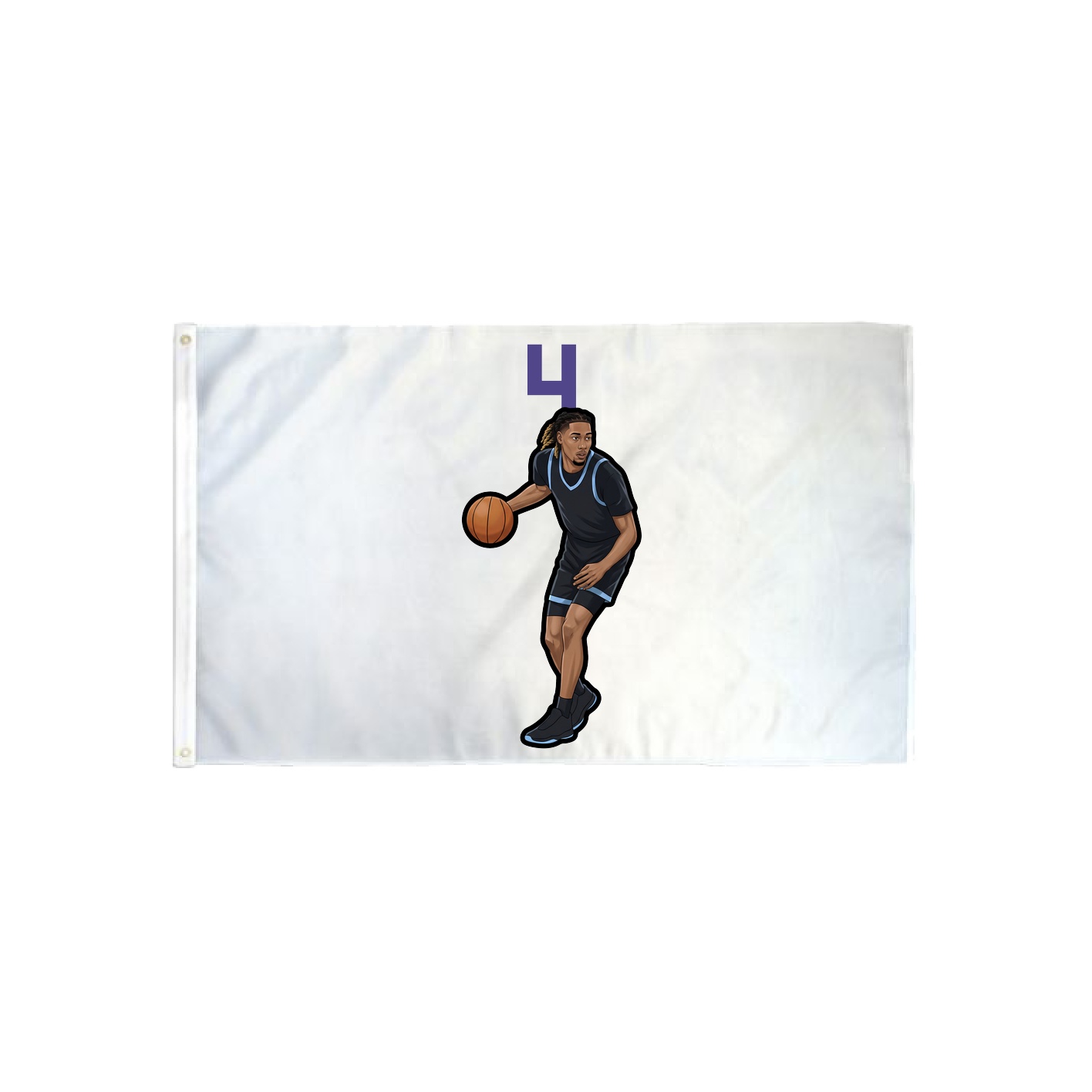 3x5 Flag — Number Top in Classic