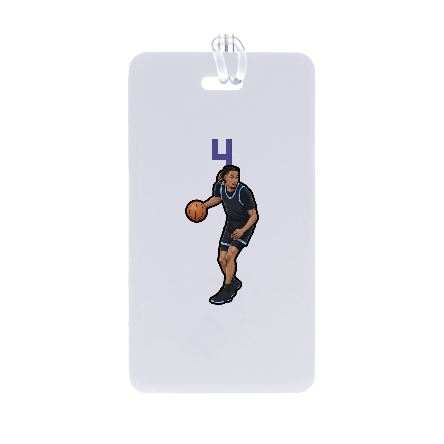 Bag Tag — Number Top in Classic
