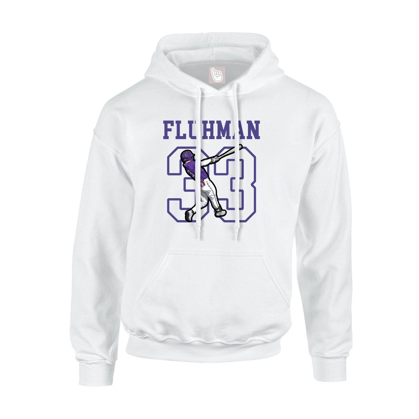 Hoodie — Shirsey in White