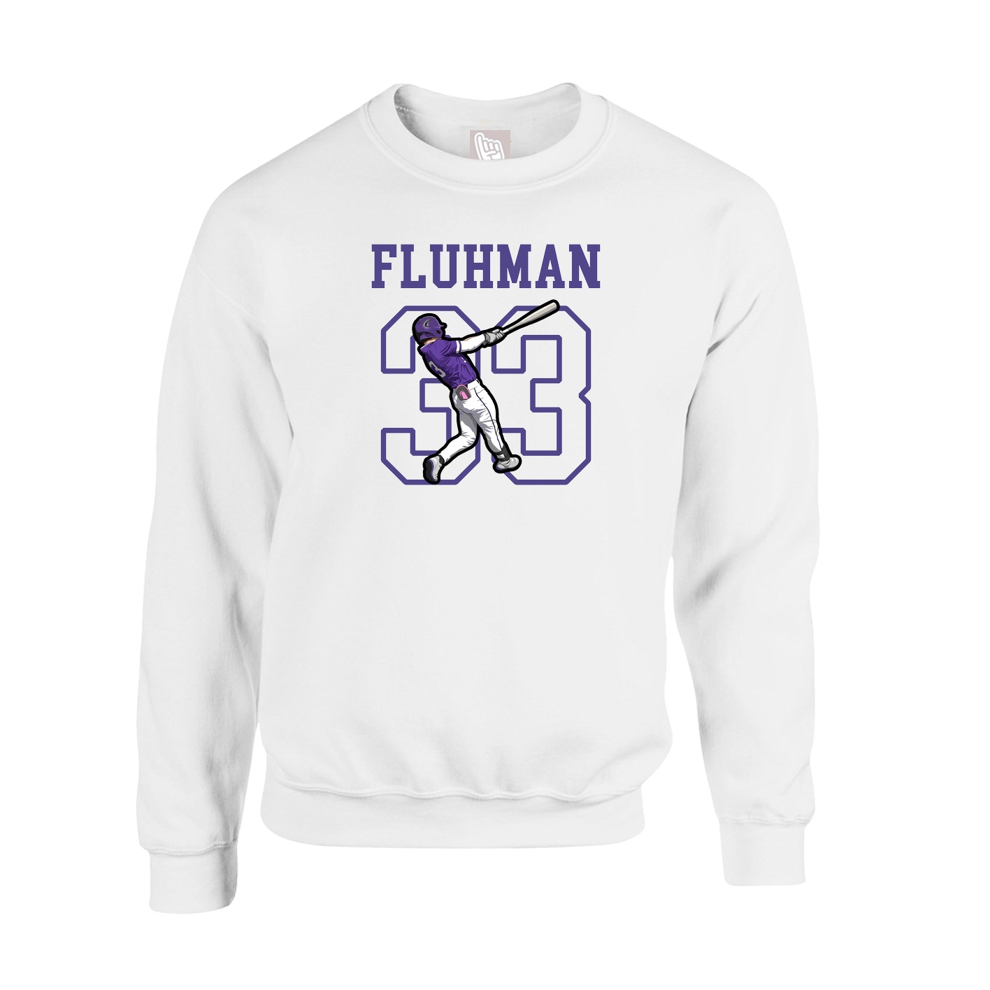 Fleece Crew — Shirsey in White