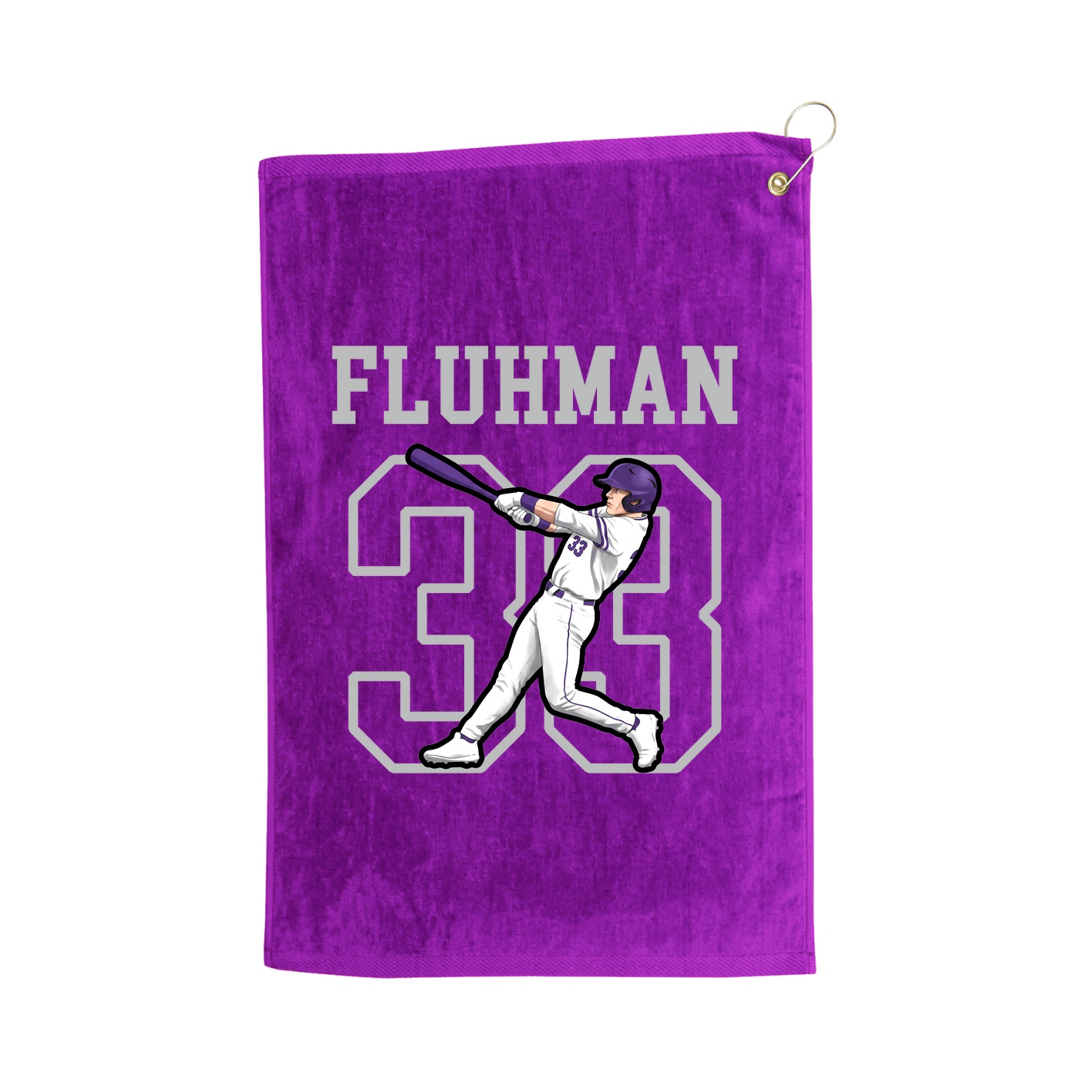 Golf Towel — Shirsey in Purple