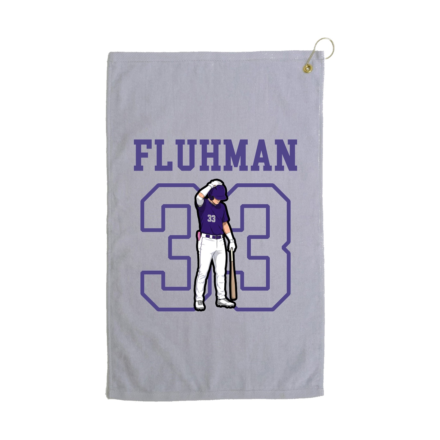 Golf Towel — Shirsey in Grey