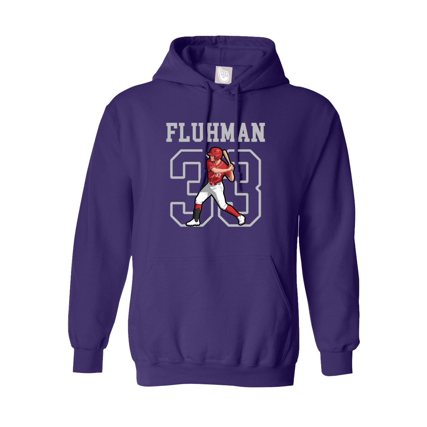 Hoodie — Shirsey in Purple