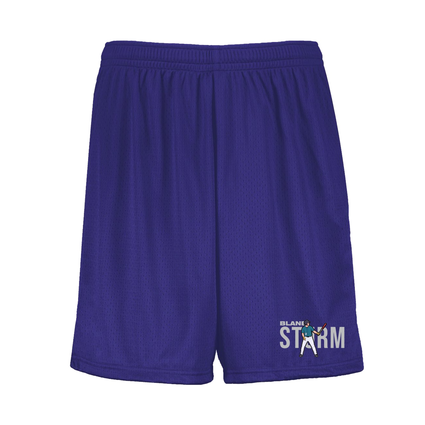 Shorts — Player Name in Purple