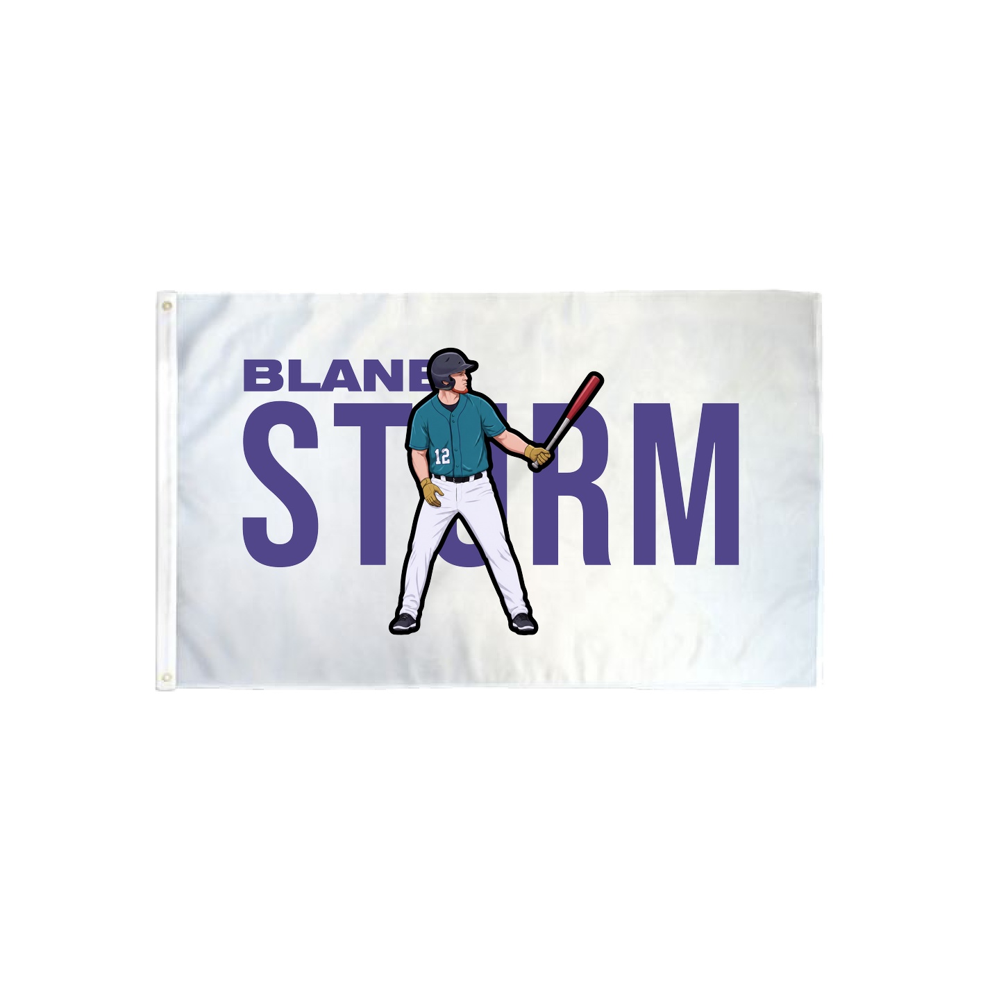 3x5 Flag — Player Name in Classic