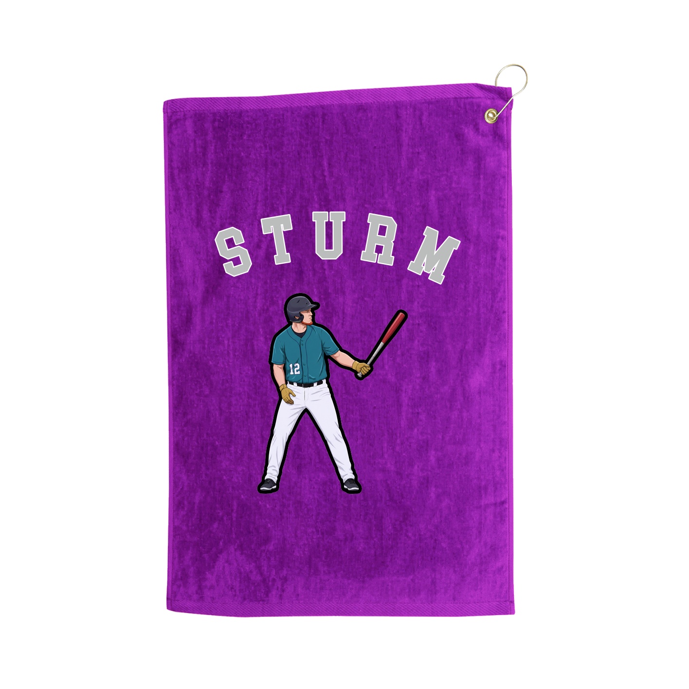 Golf Towel — Shirsey Arch in Purple