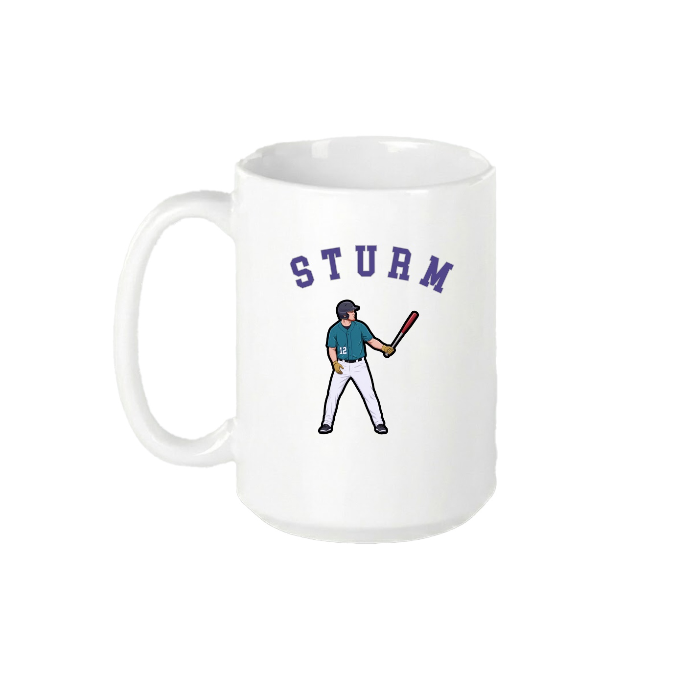 15oz Coffee Mug — Shirsey Arch in White