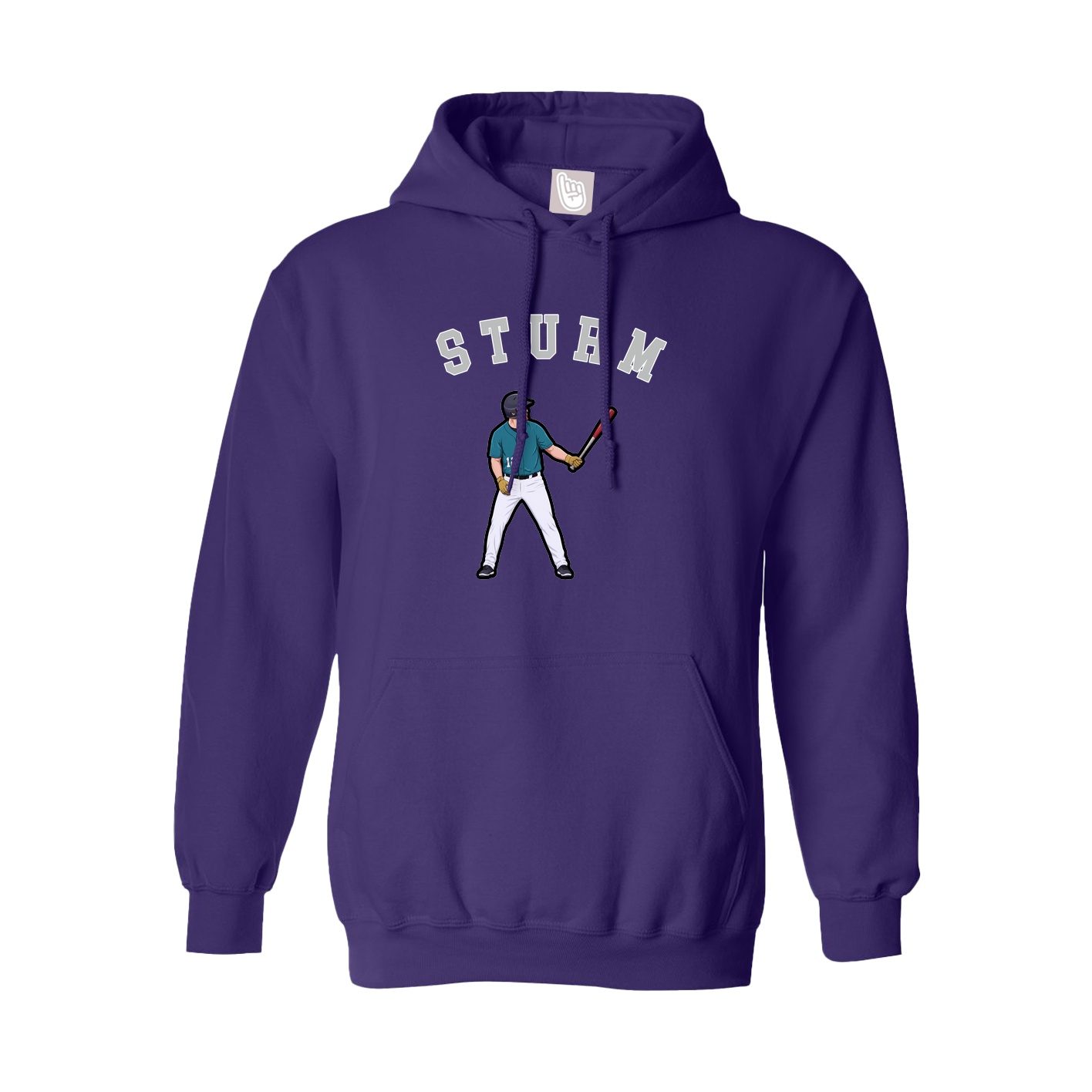 Hoodie — Shirsey Arch in Purple