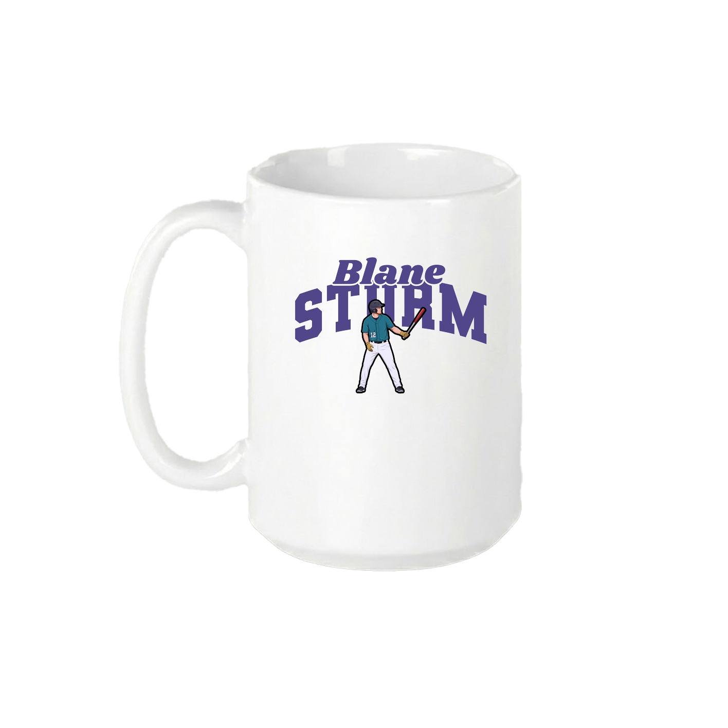 15oz Coffee Mug — Signature Arch in White