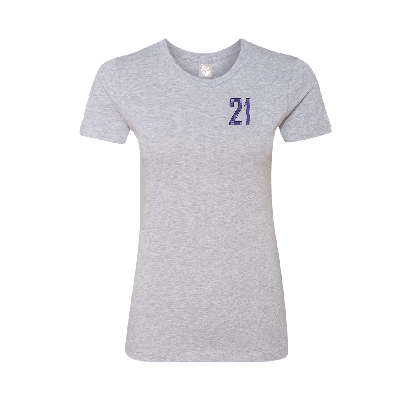 Womens Tee — Front Shirsy in Grey