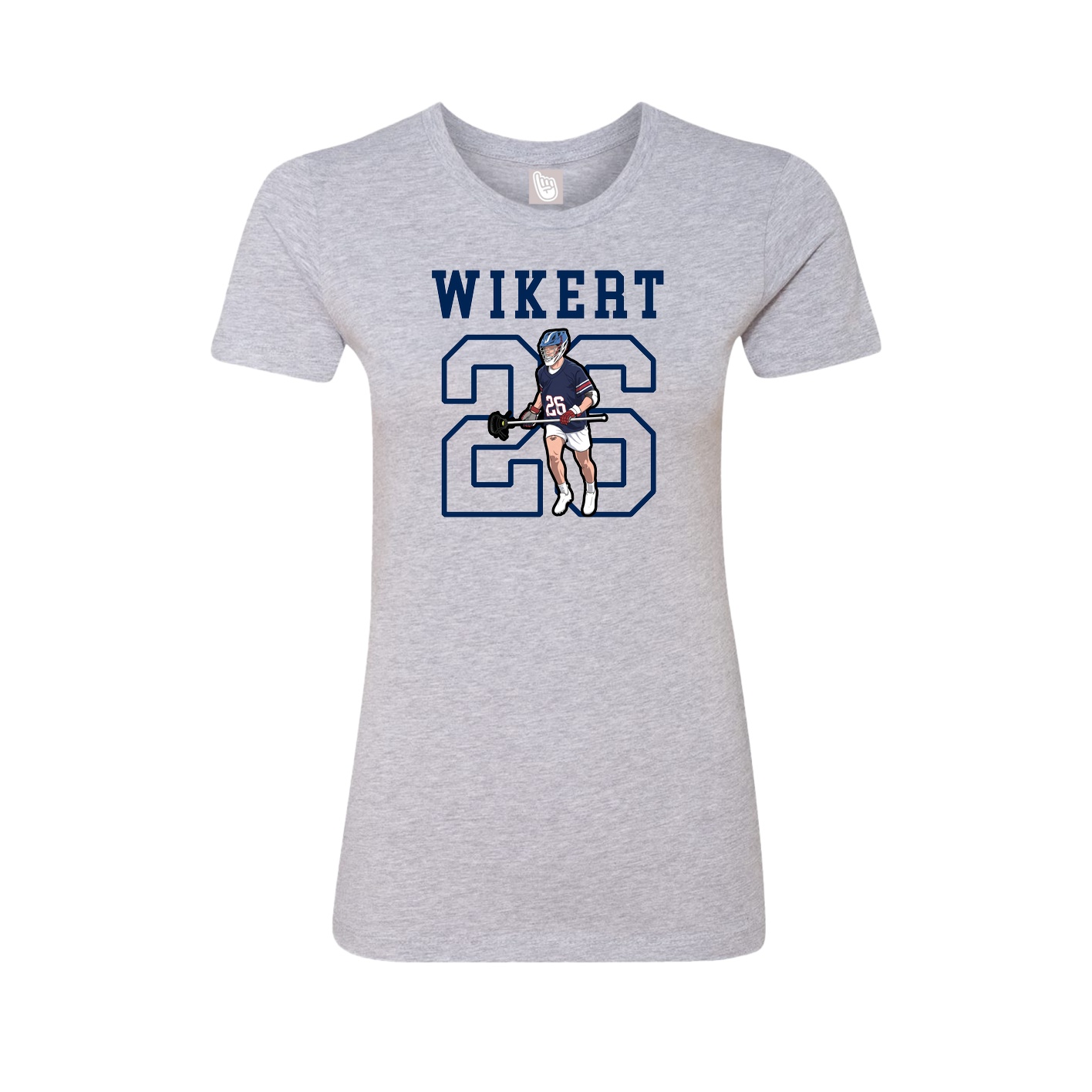 Fitted Women's Tee — Shirsey in Grey