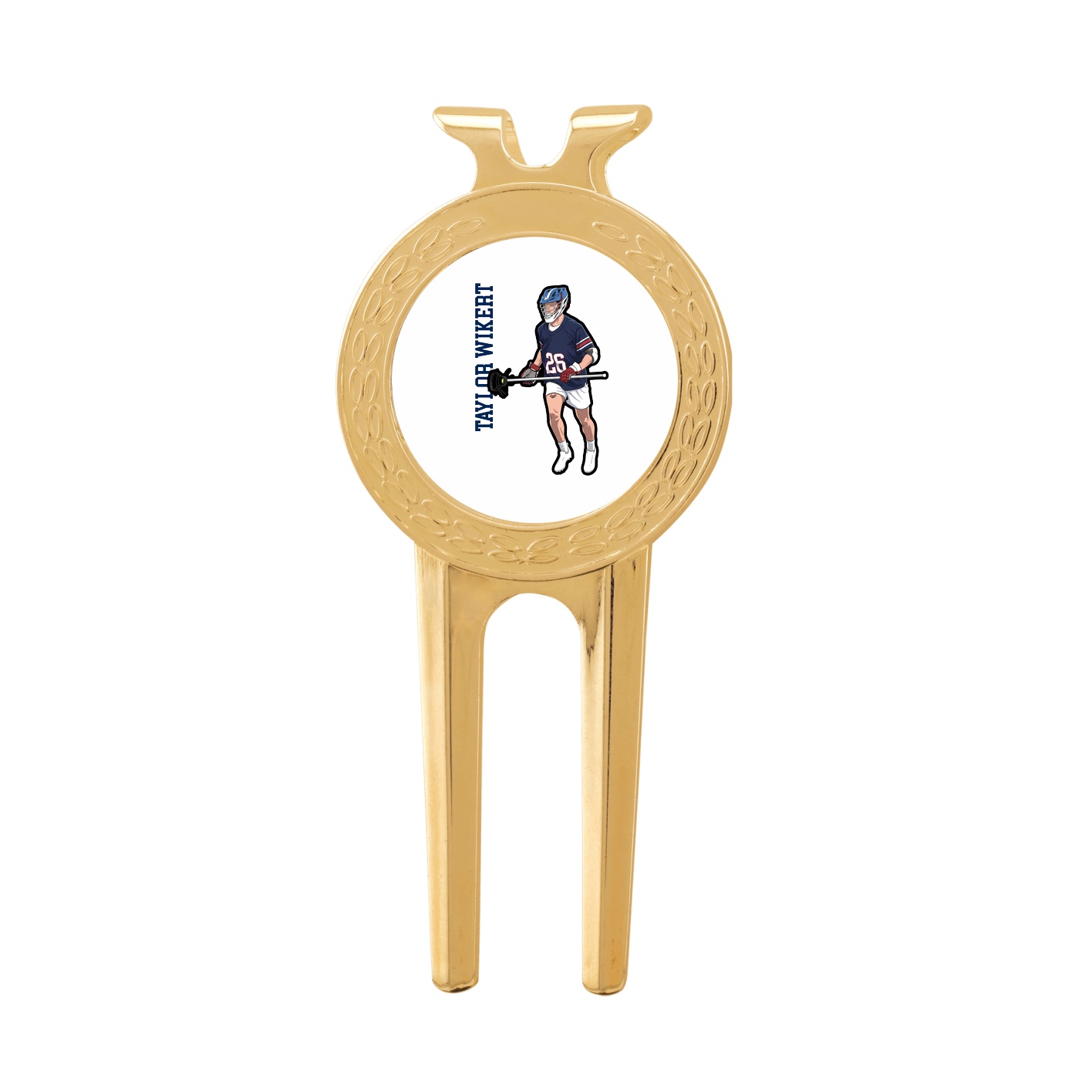 Divot Tool with Ball Marker — Name Vertical in Classic