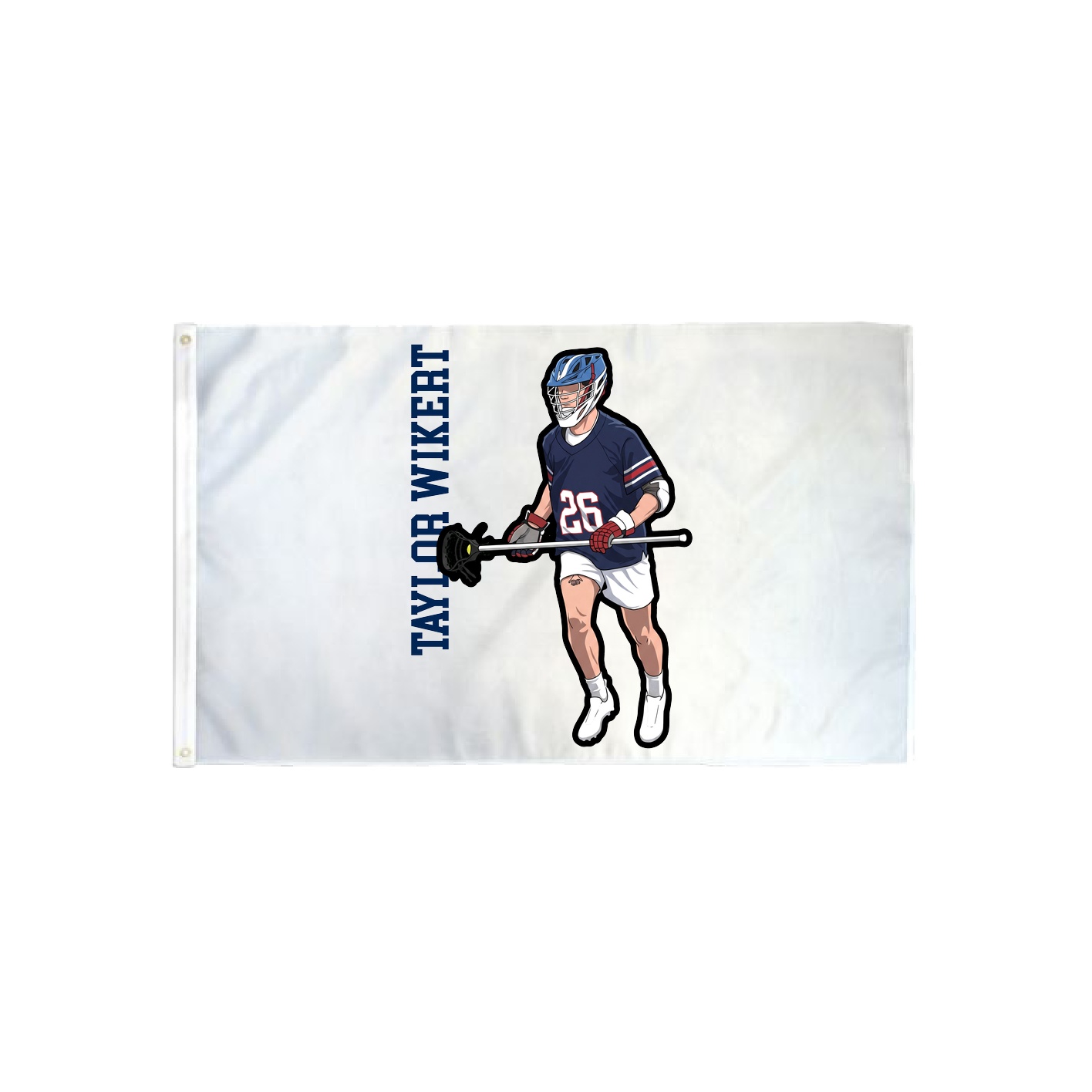 3x5 Flag — Name Vertical in Classic