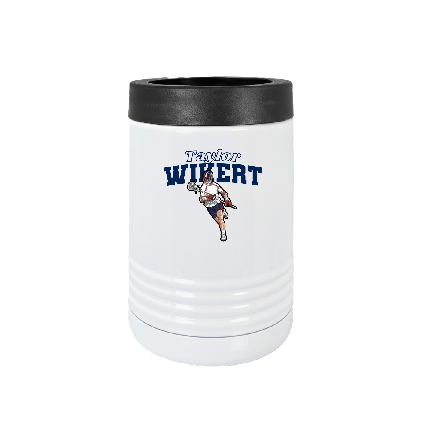 Beverage Holder — Name Arch in White