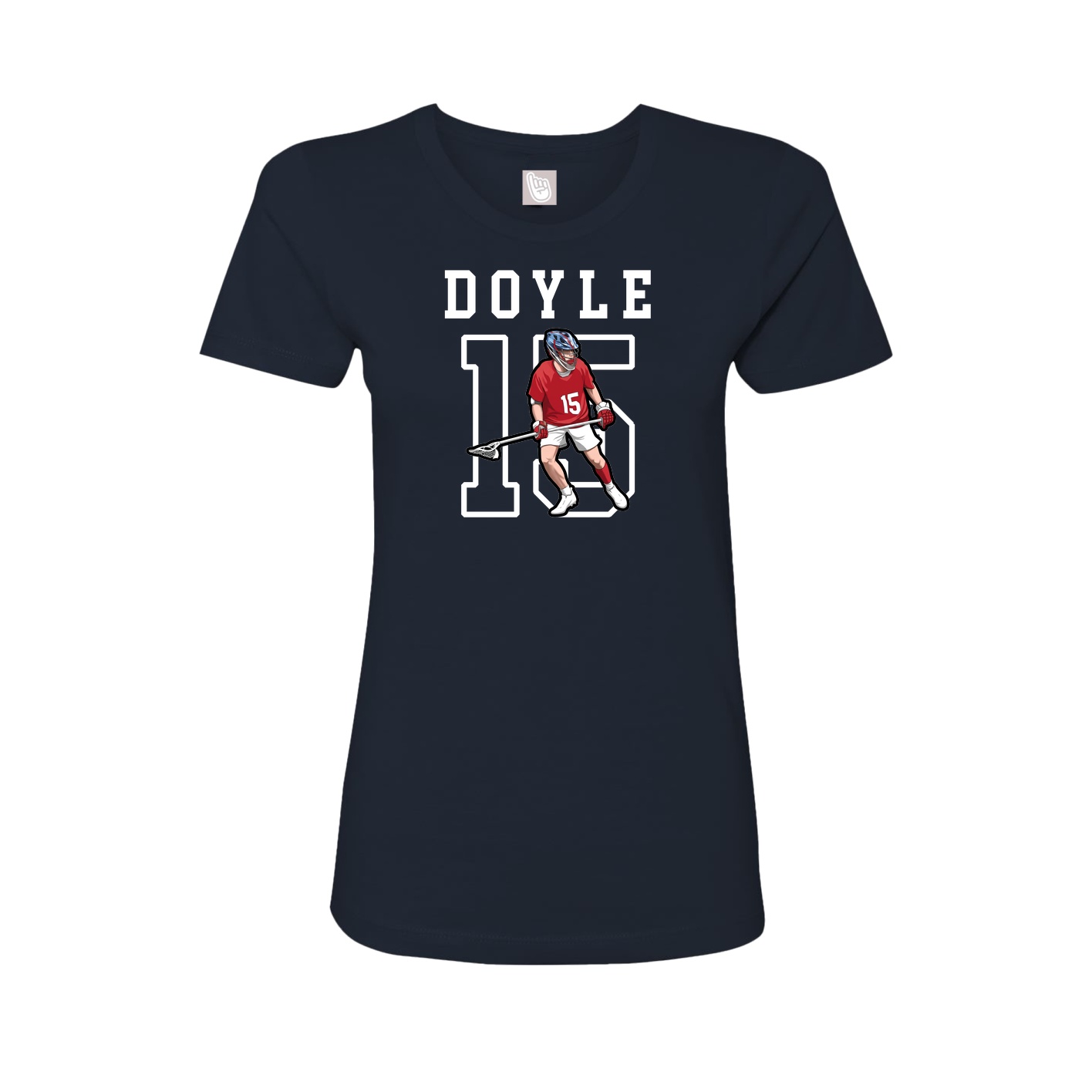 Fitted Women's Tee — Shirsey in Navy