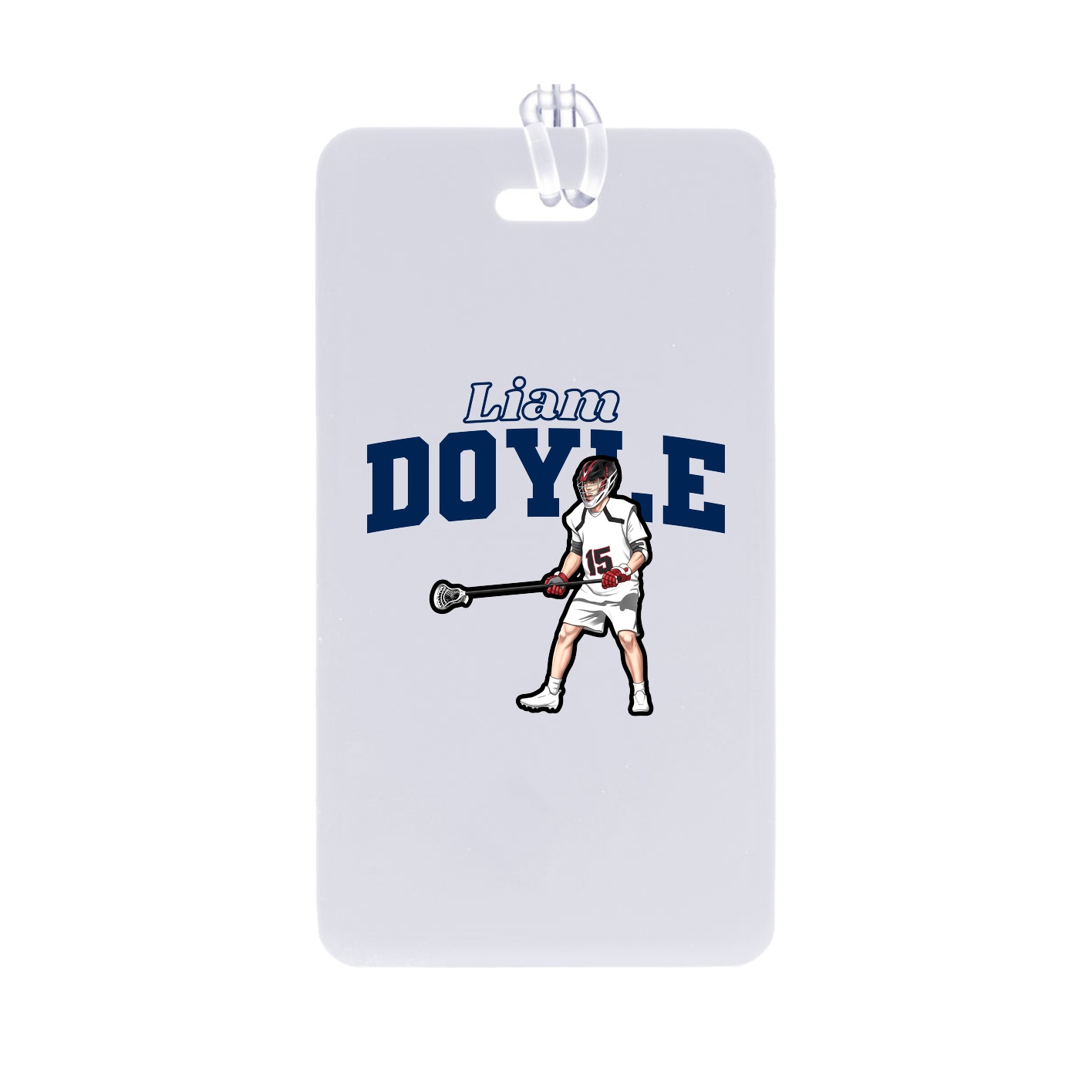 Bag Tag — Name Arch in Classic