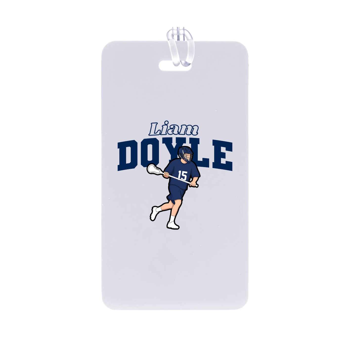 Bag Tag — Name Arch in Classic