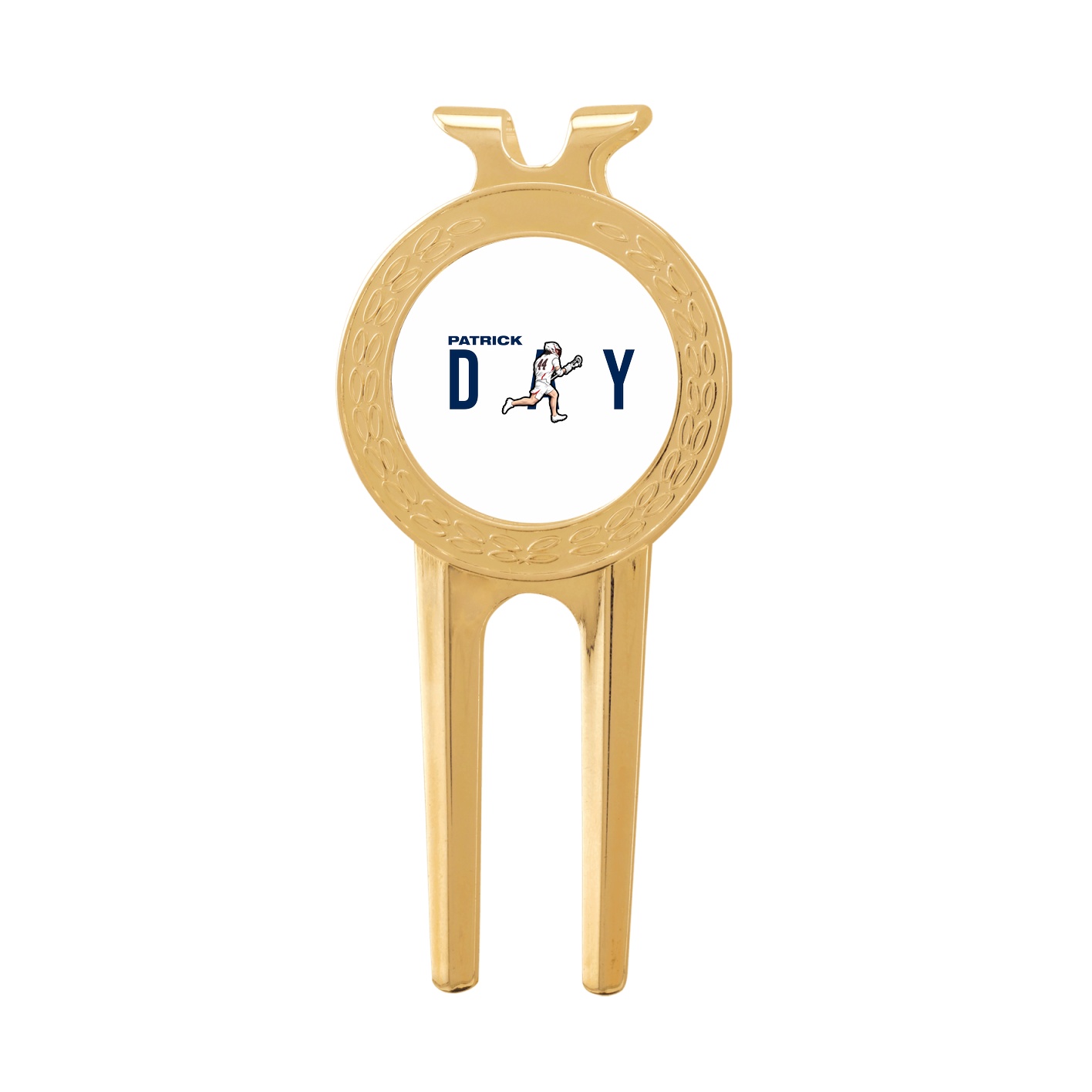 Divot Tool with Ball Marker — Player Name in Classic